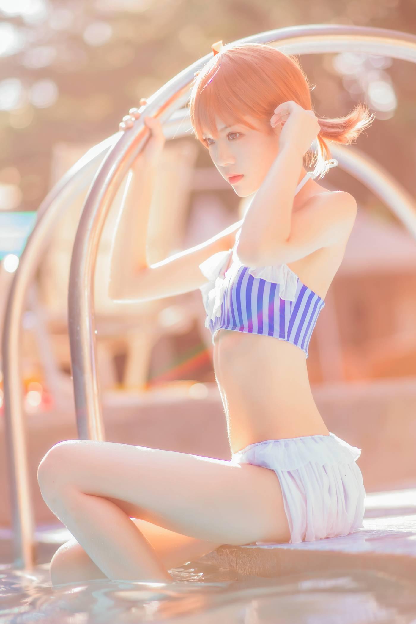 桜桃喵 – NO.63 炮姐COS [49P]插图4