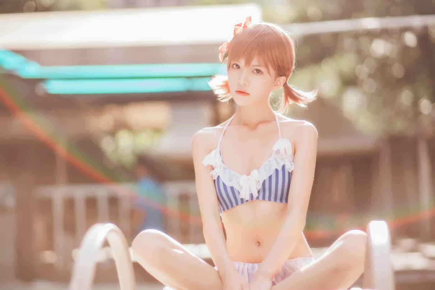 桜桃喵 – NO.63 炮姐COS [49P]插图4