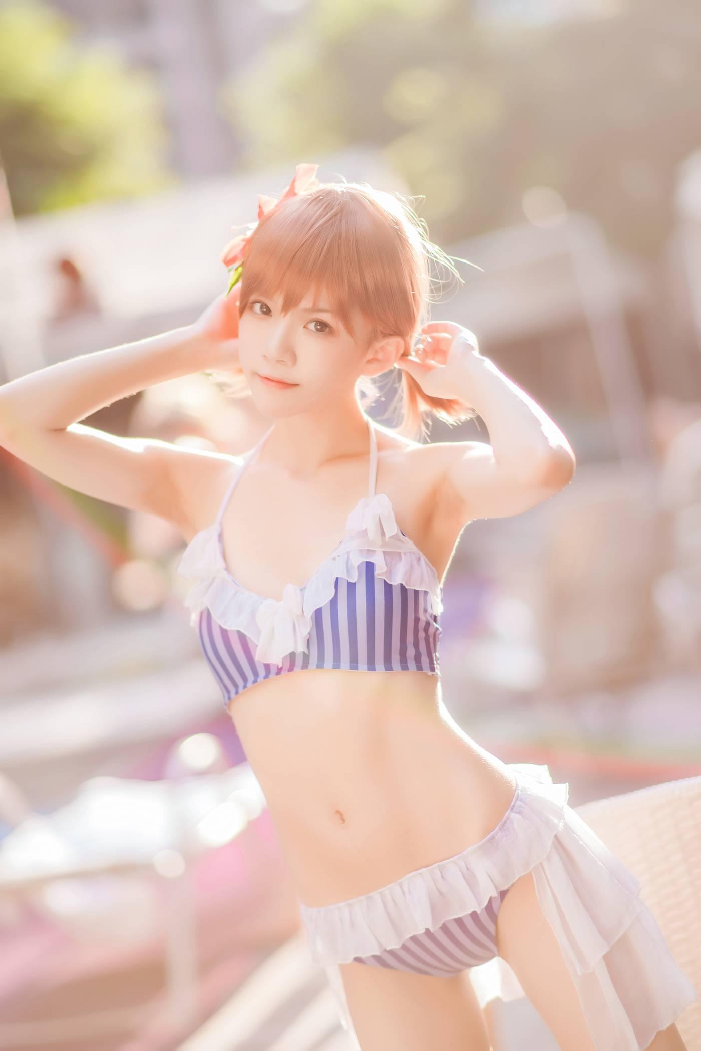 桜桃喵 – NO.63 炮姐COS [49P]插图6