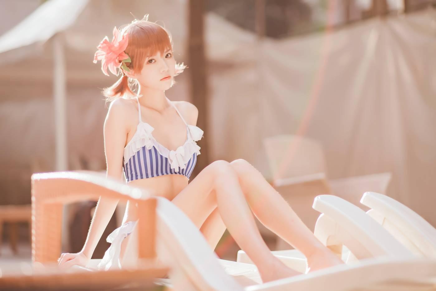 桜桃喵 – NO.63 炮姐COS [49P]插图3