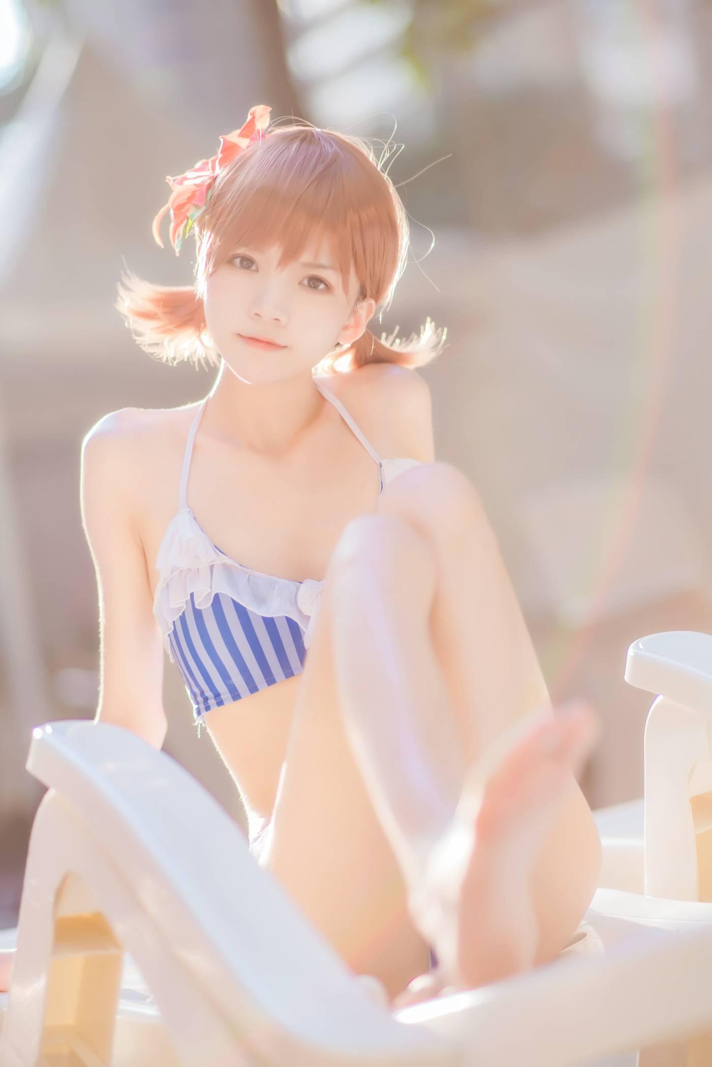 桜桃喵 – NO.63 炮姐COS [49P]插图4