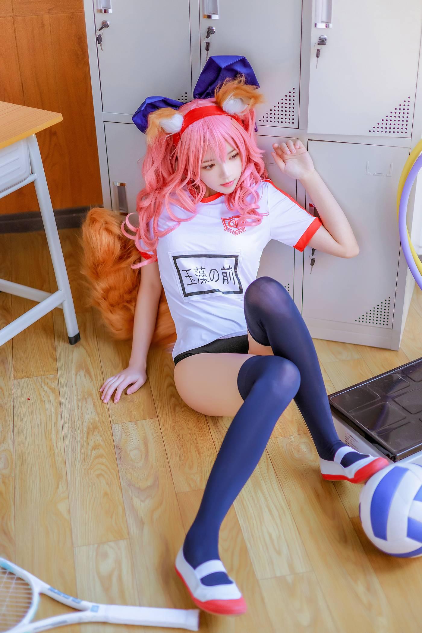 桜桃喵 – NO.104 玉藻前体操服 [31P]插图8