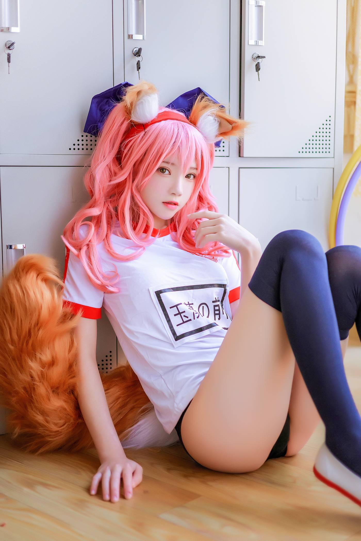桜桃喵 – NO.104 玉藻前体操服 [31P]插图