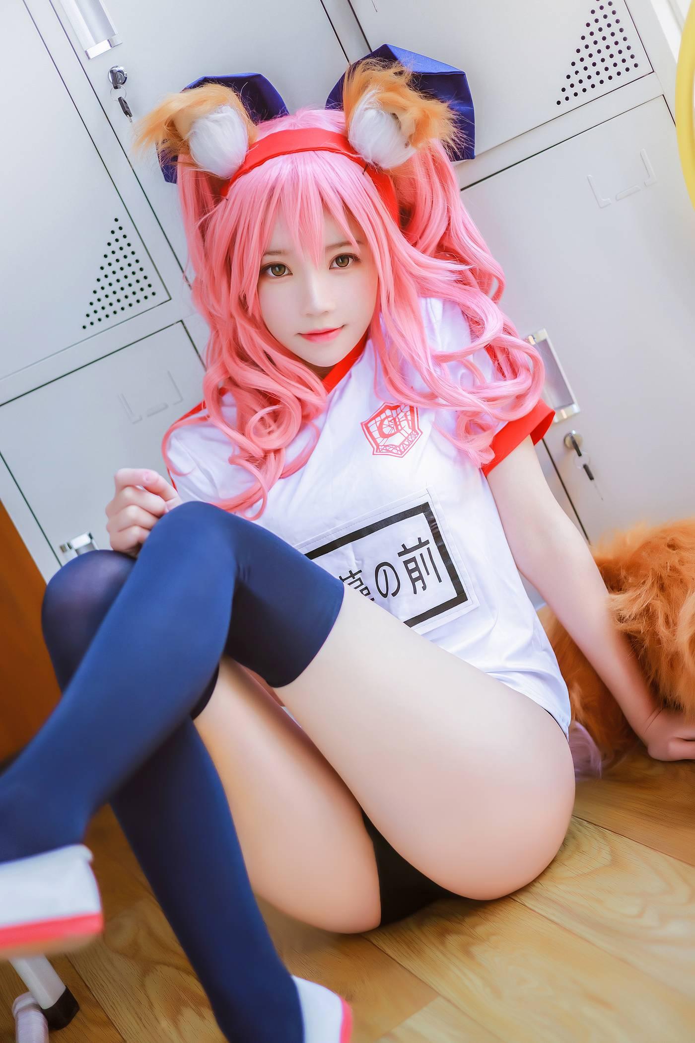 桜桃喵 – NO.104 玉藻前体操服 [31P]插图