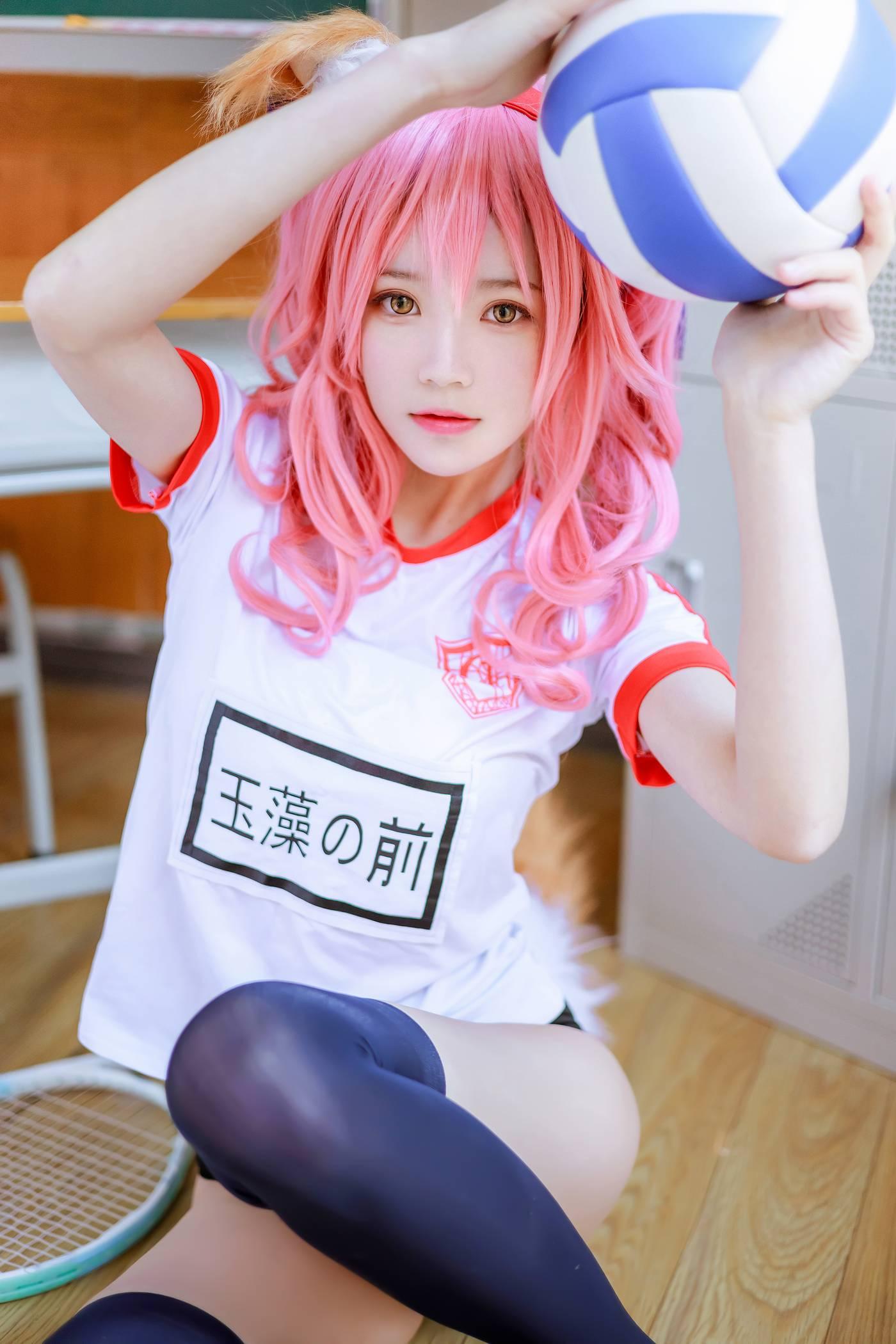 桜桃喵 – NO.104 玉藻前体操服 [31P]插图6