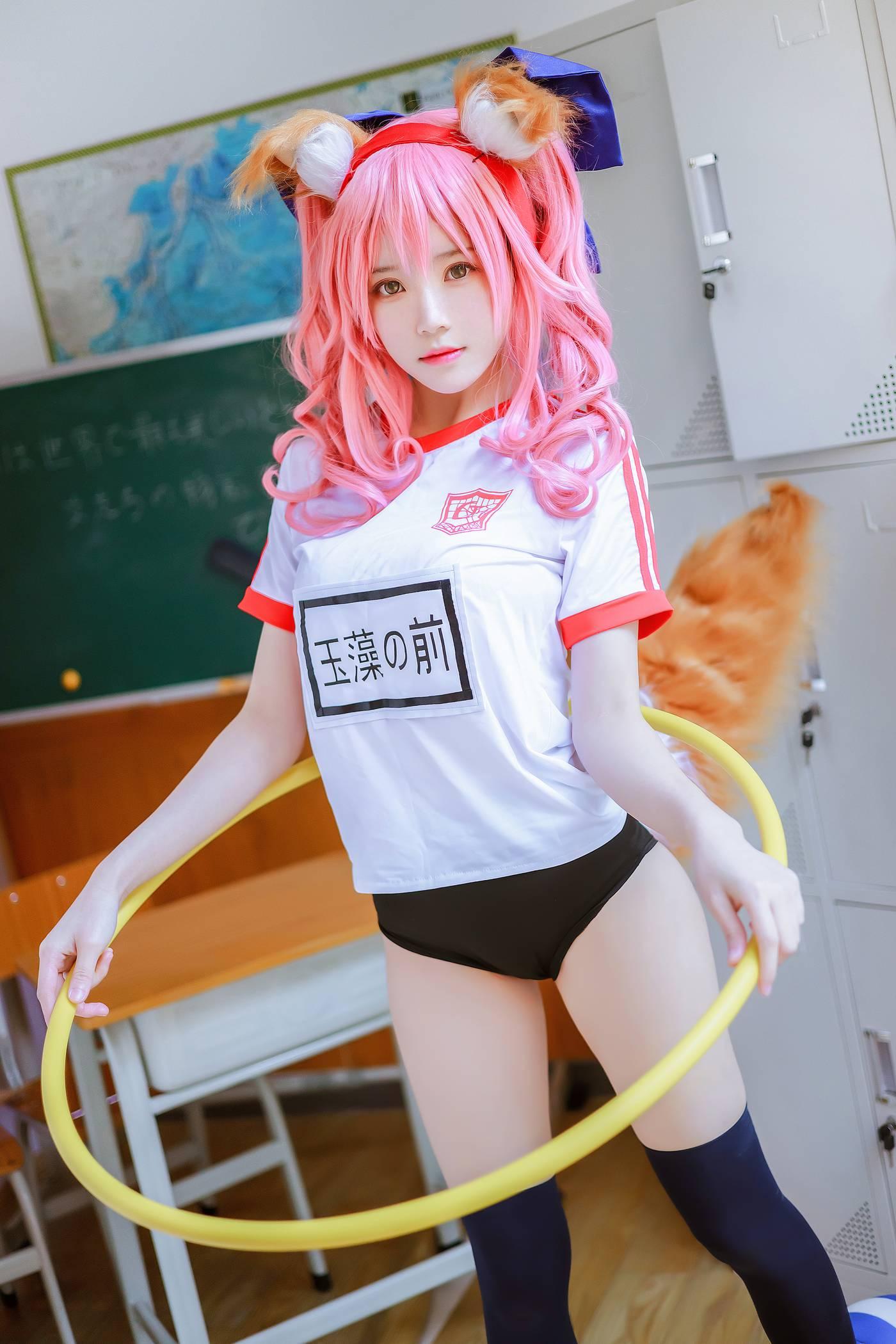 桜桃喵 – NO.104 玉藻前体操服 [31P]插图7