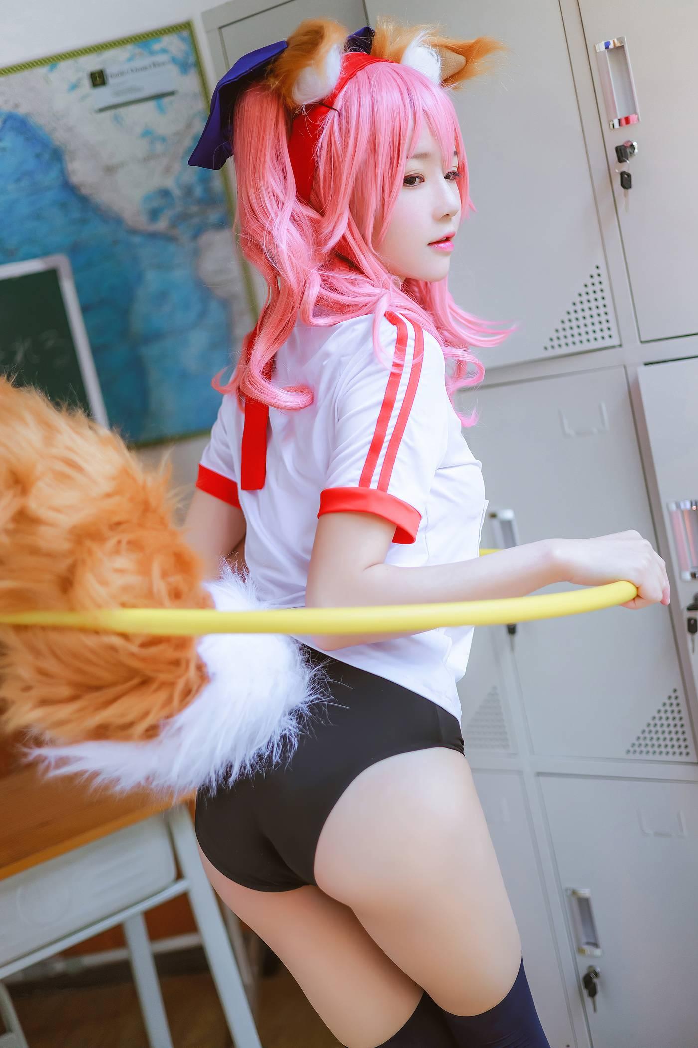 桜桃喵 – NO.104 玉藻前体操服 [31P]插图8