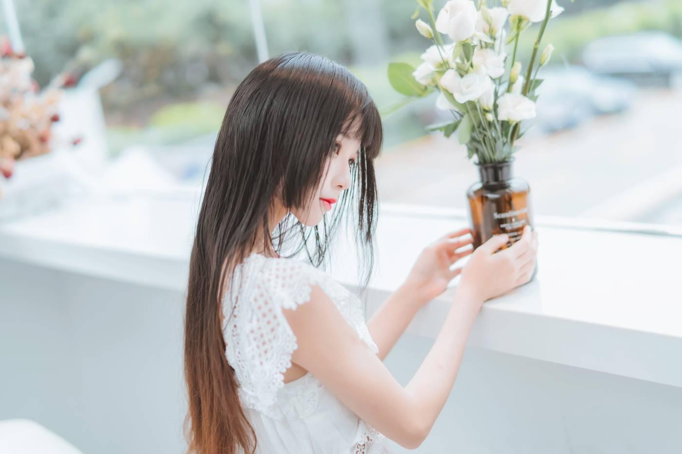 桜桃喵 – NO.99 清新×4 -白花花（11p[11P]插图5