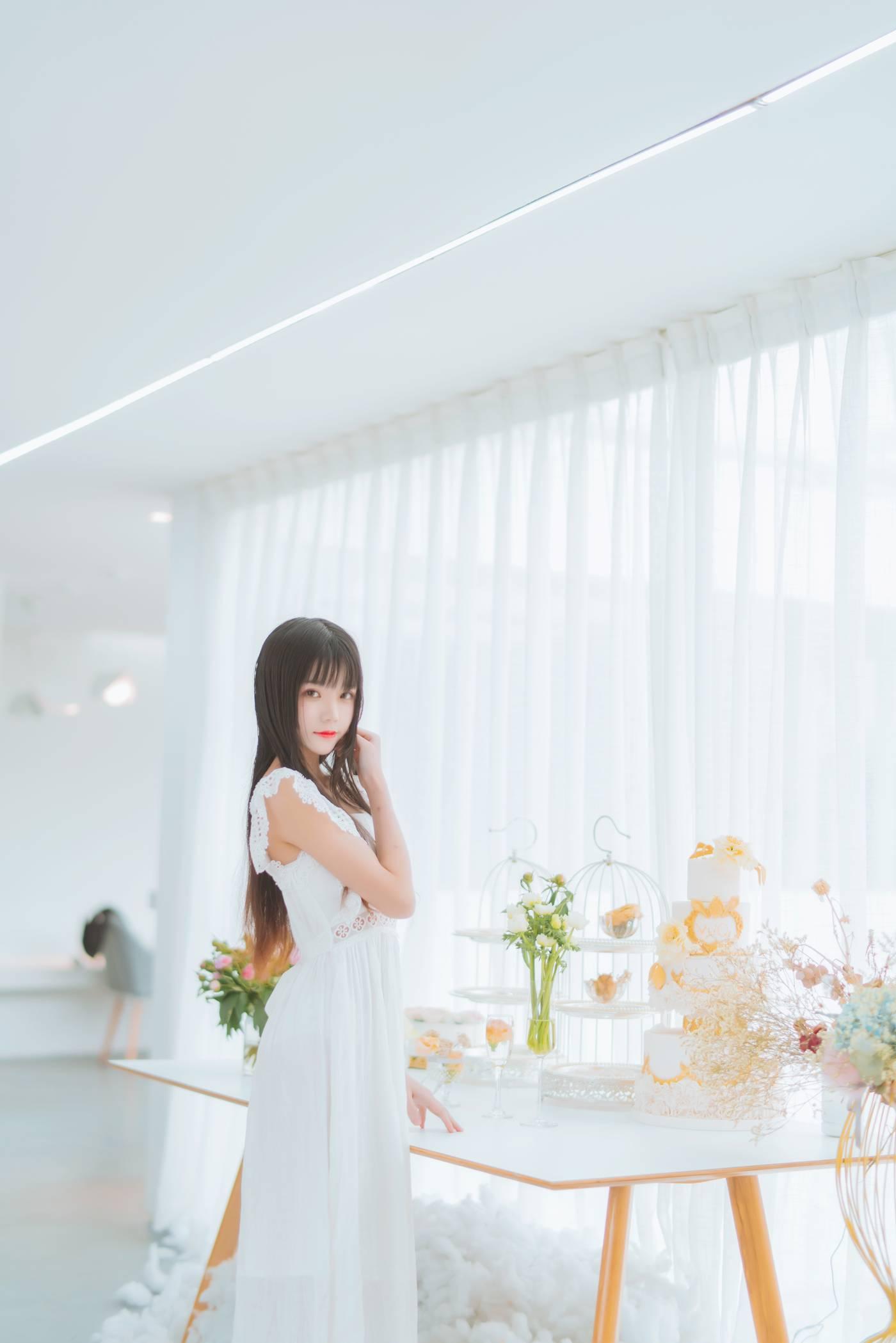 桜桃喵 – NO.99 清新×4 -白花花（11p[11P]插图
