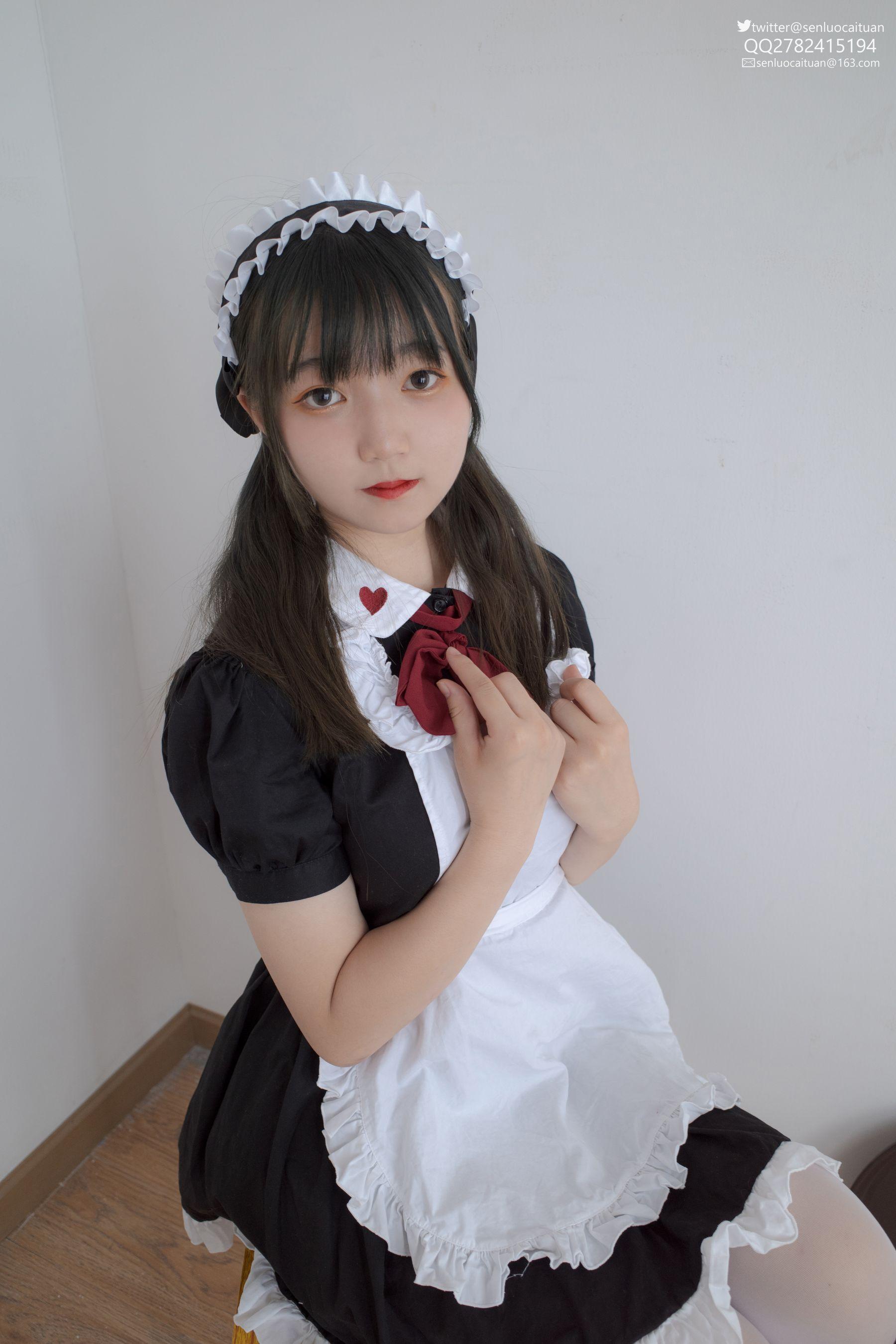 森萝财团 GG-002 离洛 黑白女仆 [101P]插图6