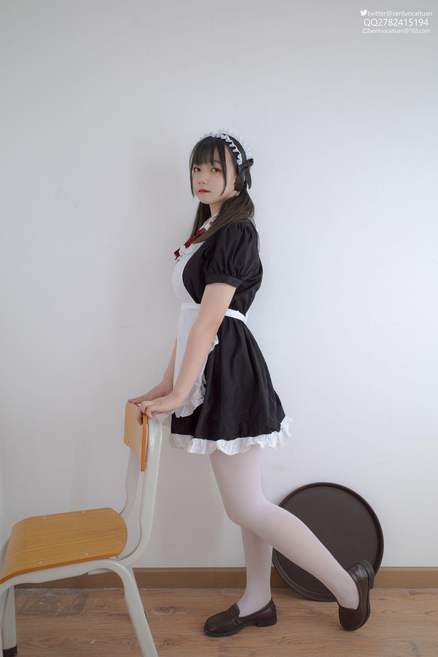 森萝财团 GG-002 离洛 黑白女仆 [101P]插图8