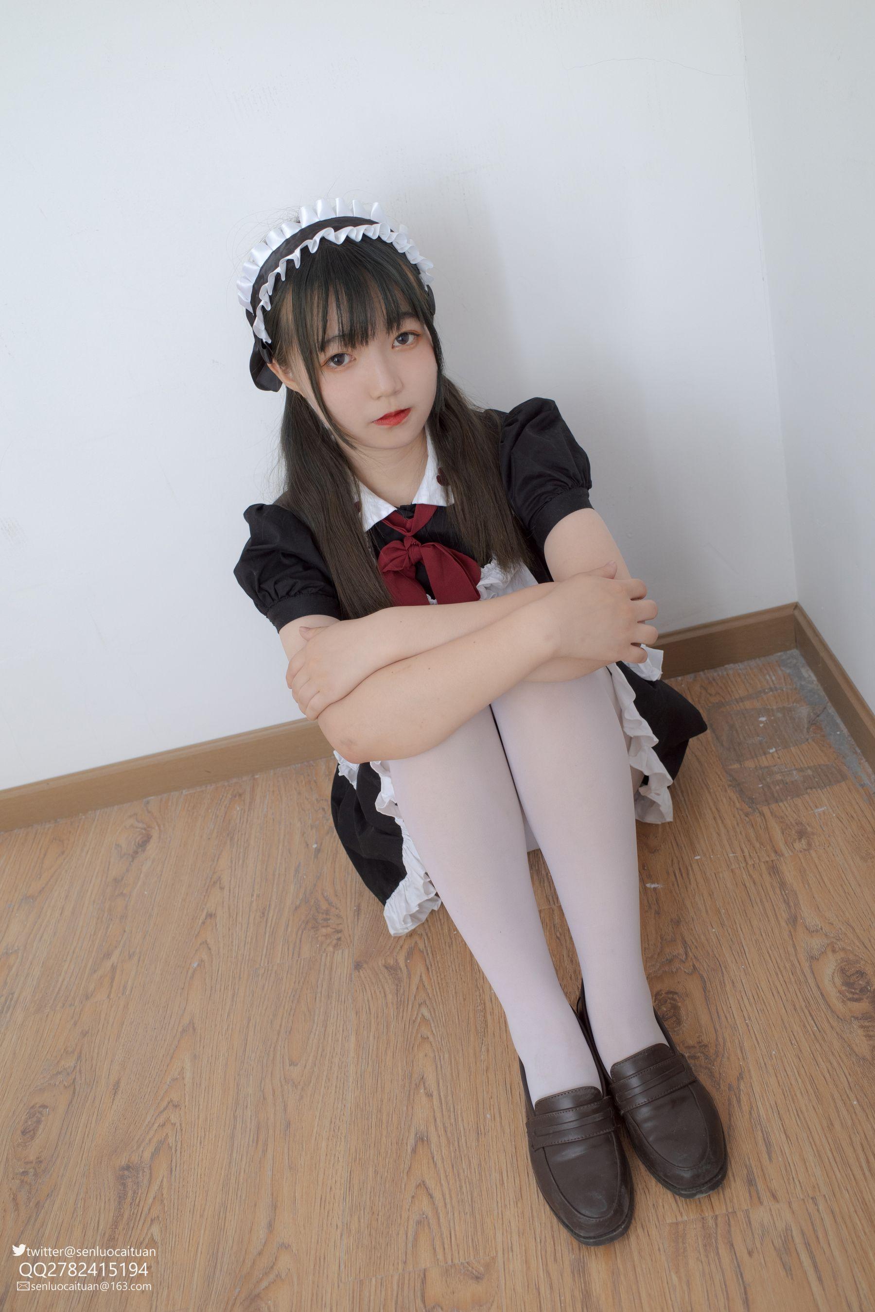 森萝财团 GG-002 离洛 黑白女仆 [101P]插图5