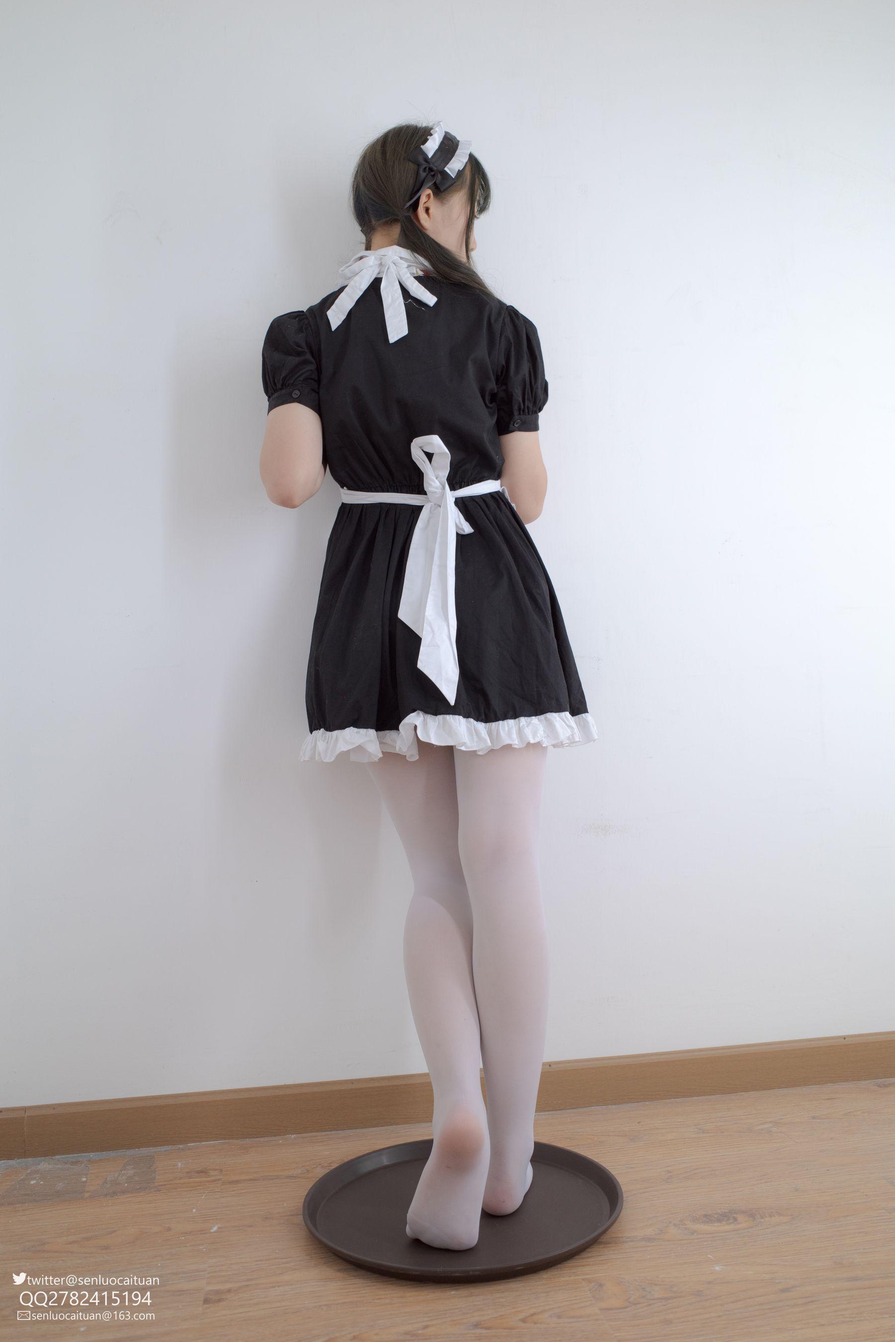 森萝财团 GG-002 离洛 黑白女仆 [101P]插图