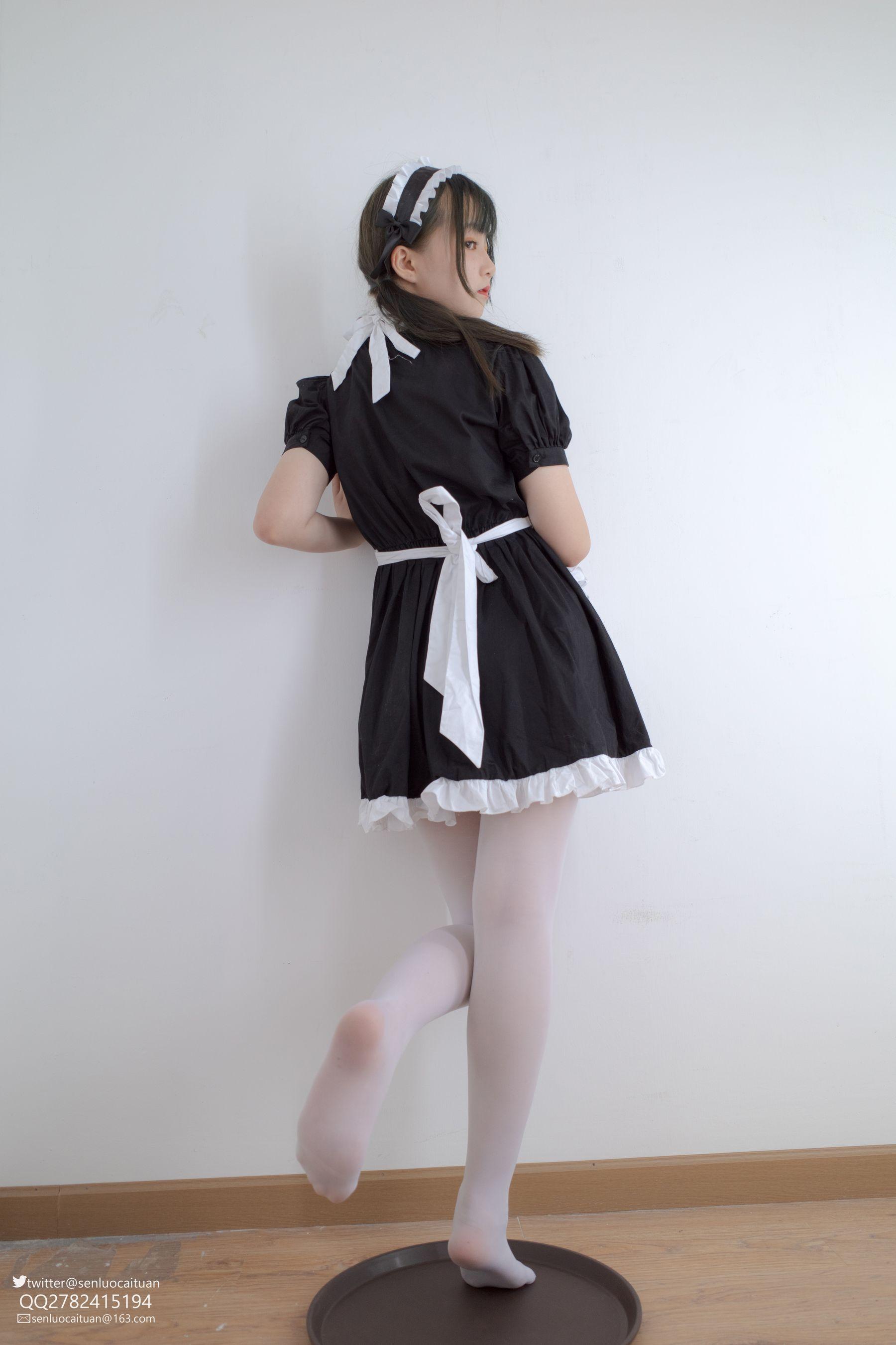 森萝财团 GG-002 离洛 黑白女仆 [101P]插图1