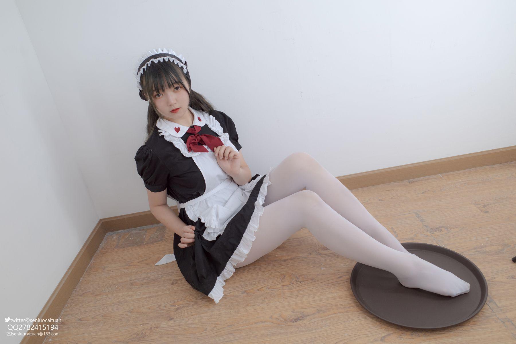 森萝财团 GG-002 离洛 黑白女仆 [101P]插图6