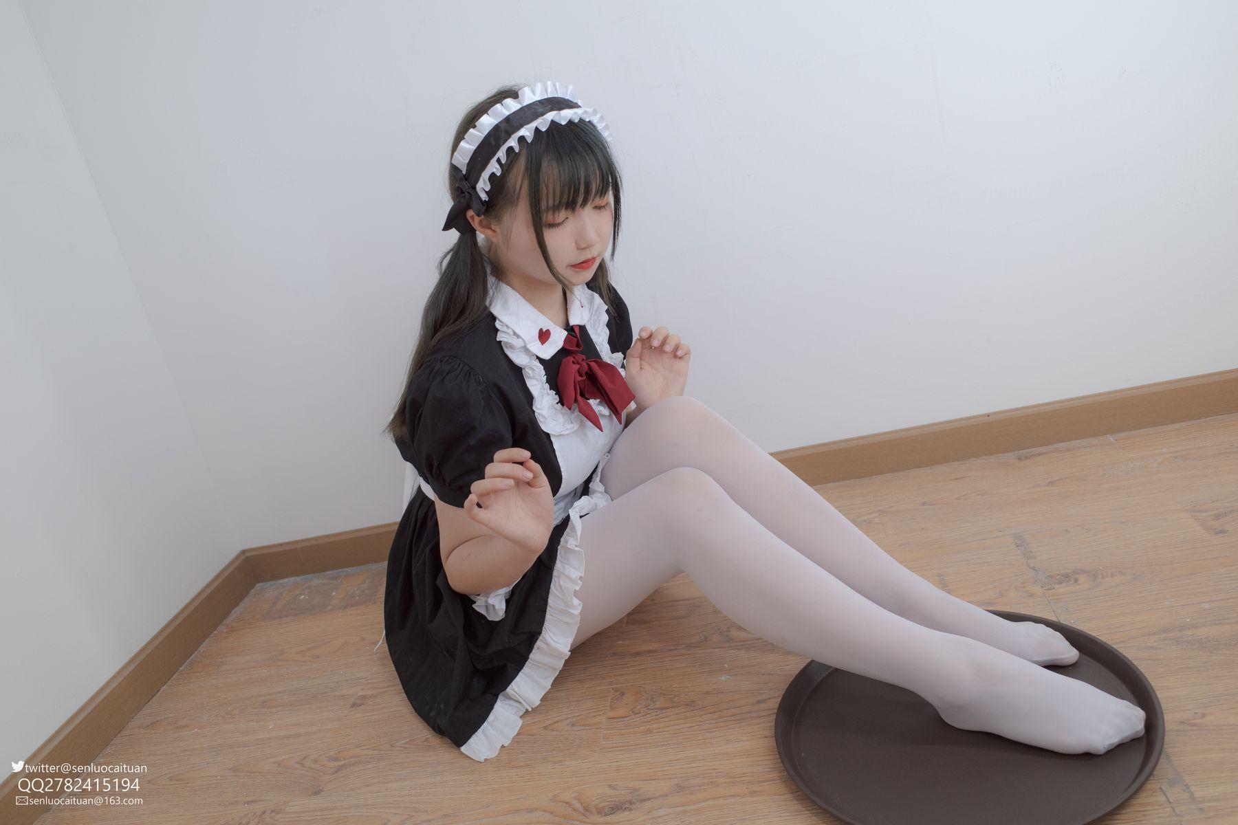 森萝财团 GG-002 离洛 黑白女仆 [101P]插图7