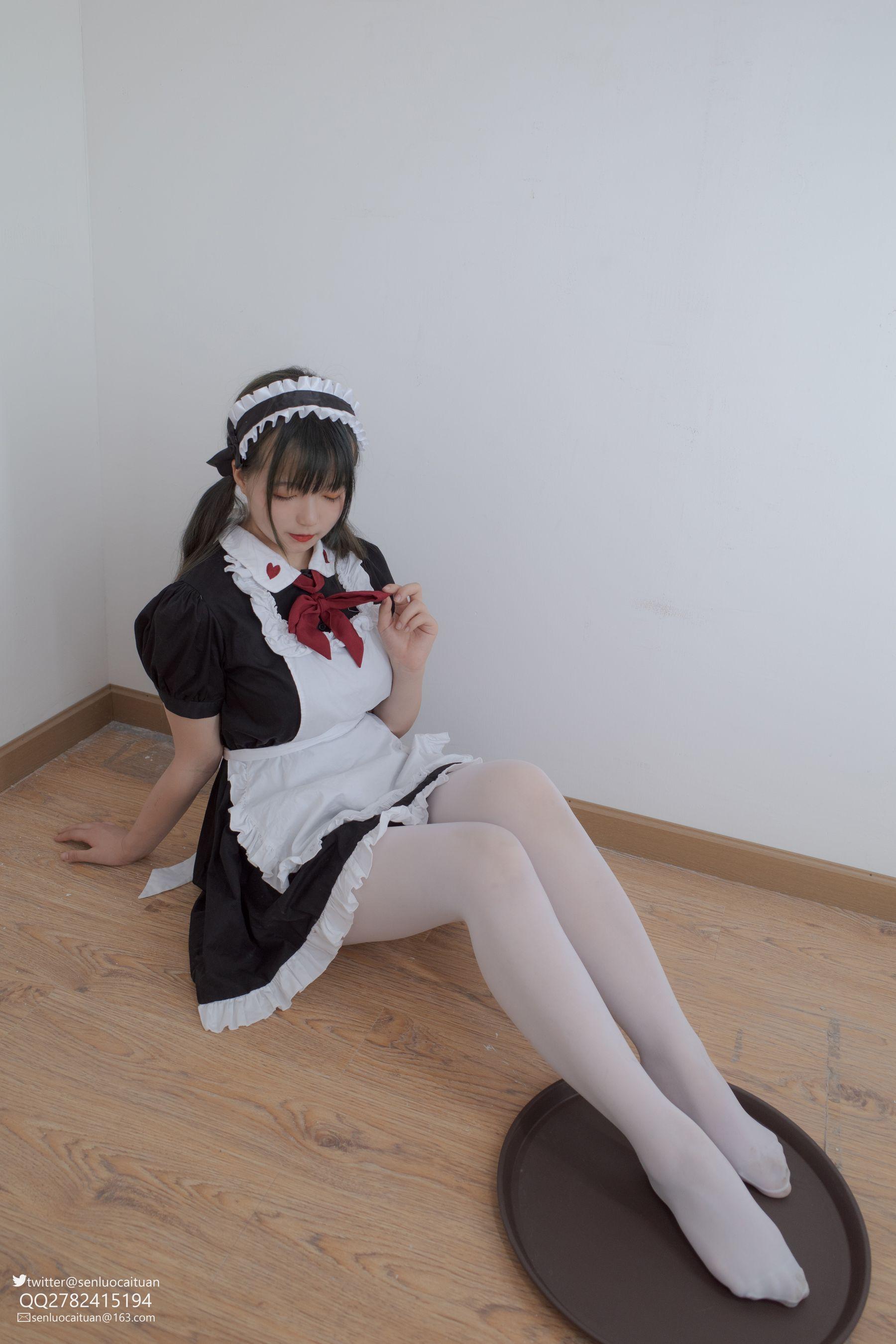 森萝财团 GG-002 离洛 黑白女仆 [101P]插图8