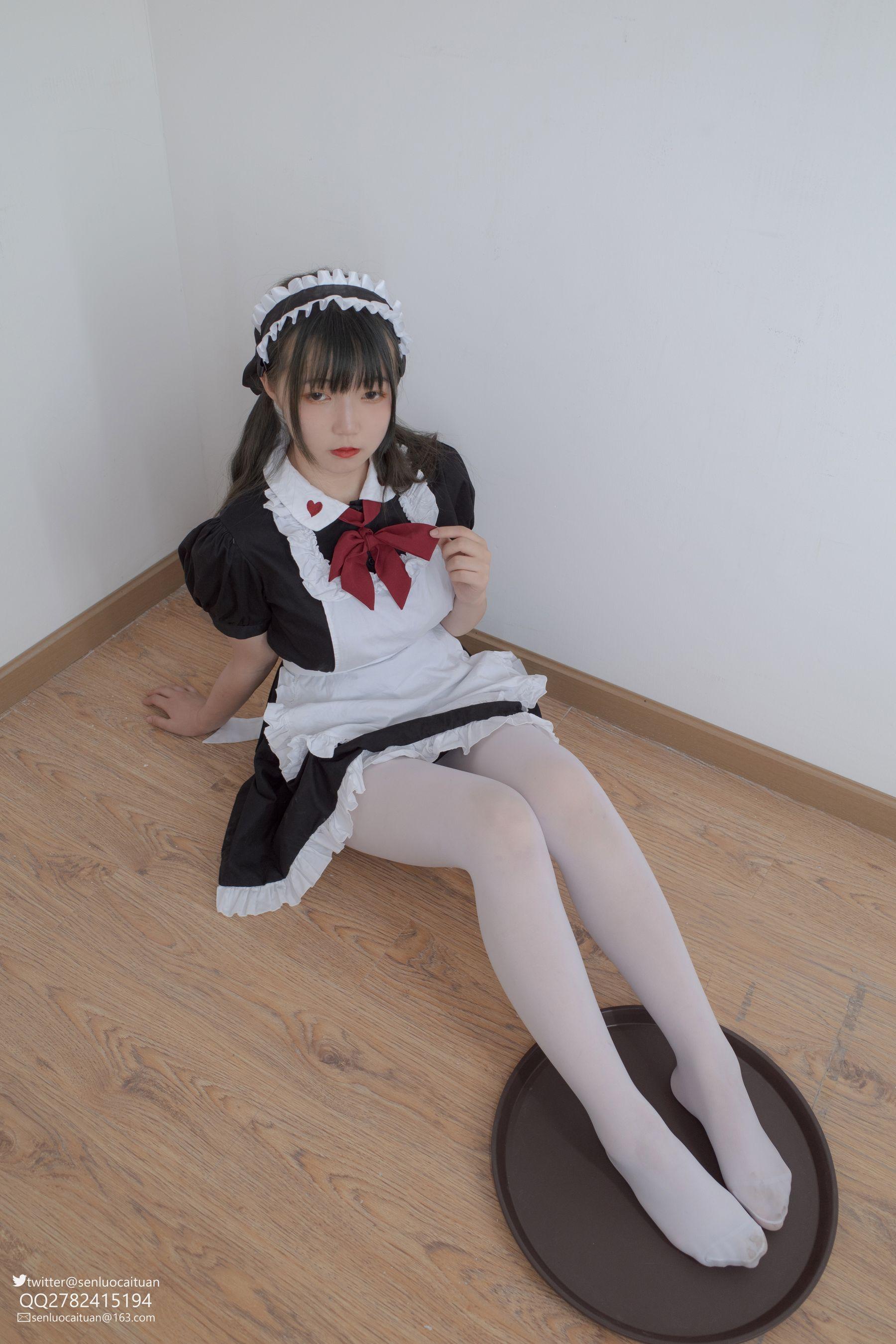 森萝财团 GG-002 离洛 黑白女仆 [101P]插图