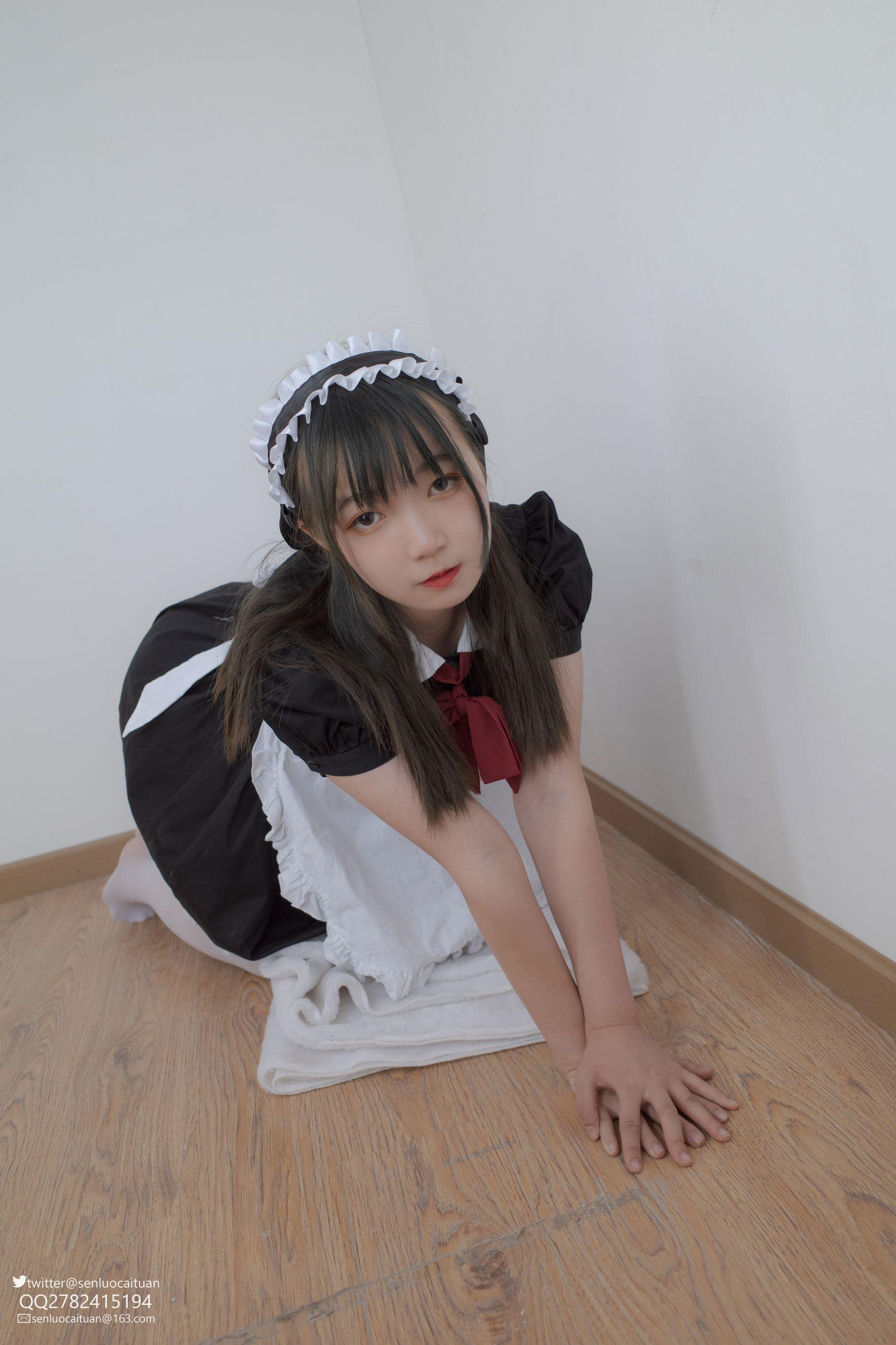 森萝财团 GG-002 离洛 黑白女仆 [101P]插图6