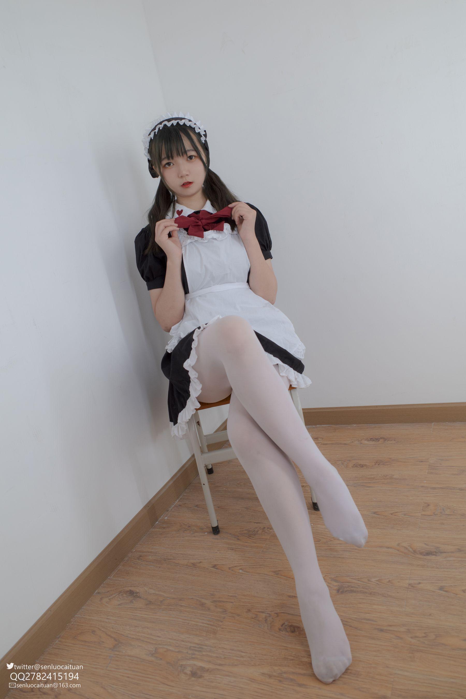 森萝财团 GG-002 离洛 黑白女仆 [101P]插图8