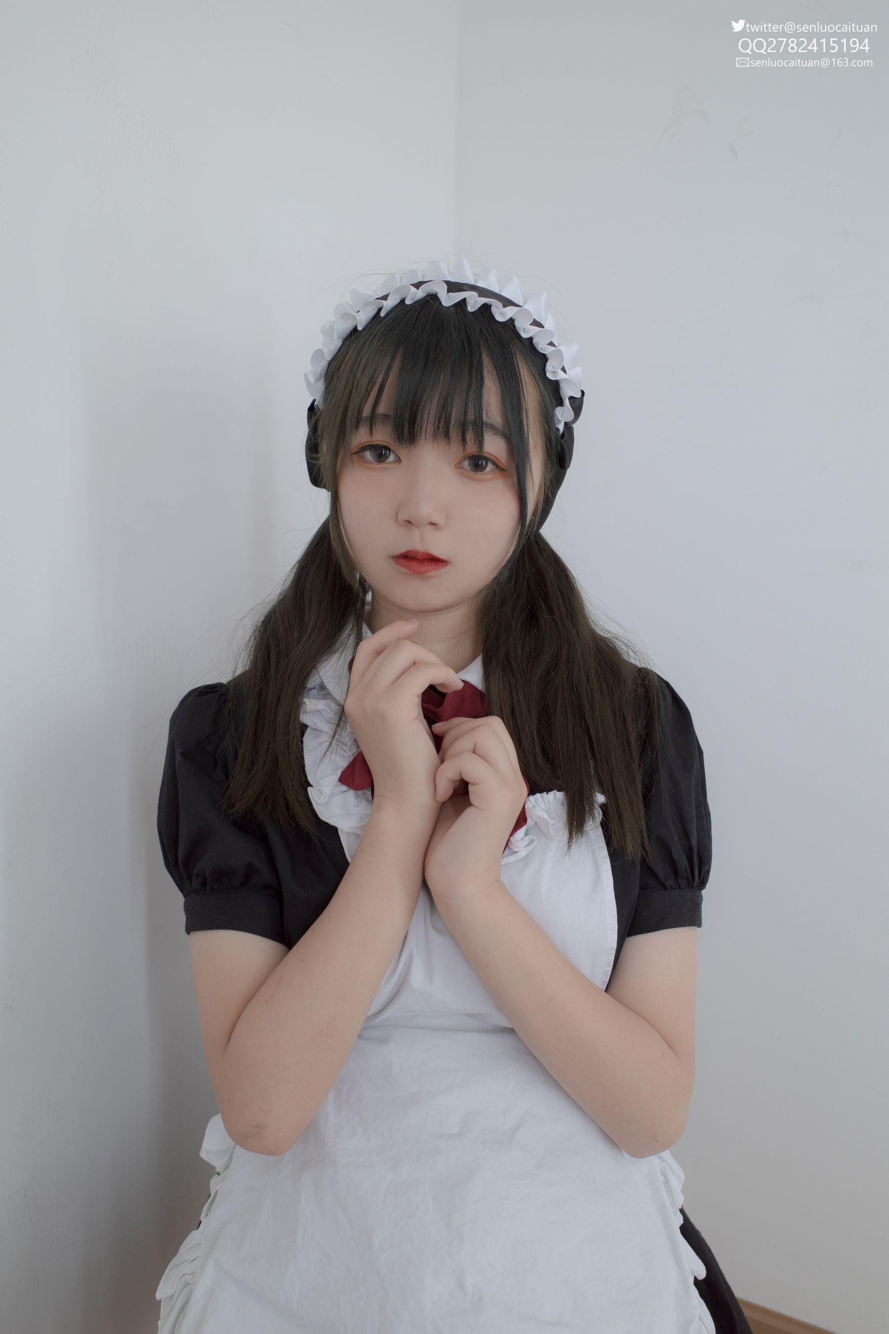 森萝财团 GG-002 离洛 黑白女仆 [101P]插图