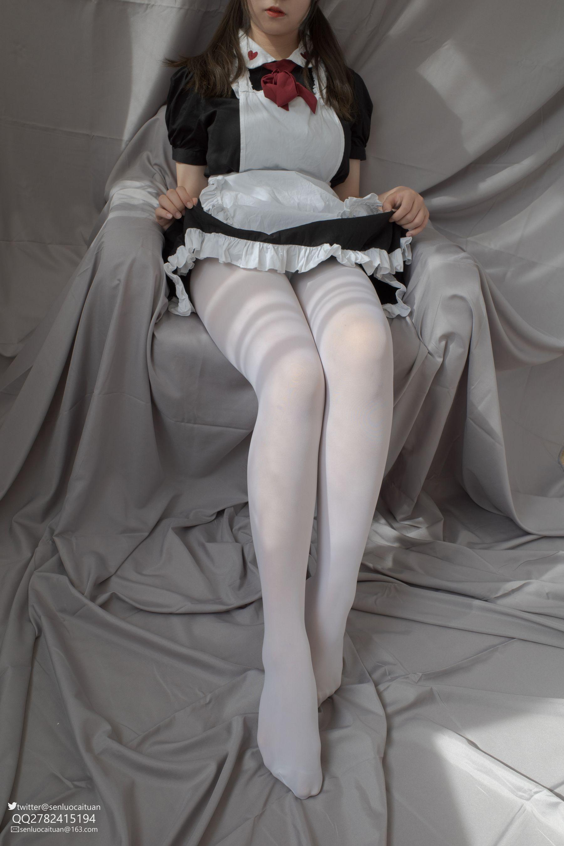 森萝财团 GG-002 离洛 黑白女仆 [101P]插图2