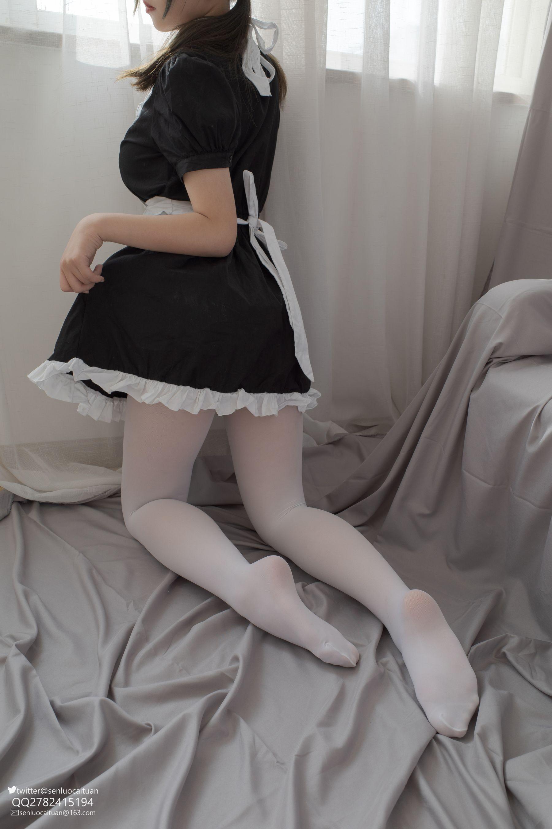 森萝财团 GG-002 离洛 黑白女仆 [101P]插图