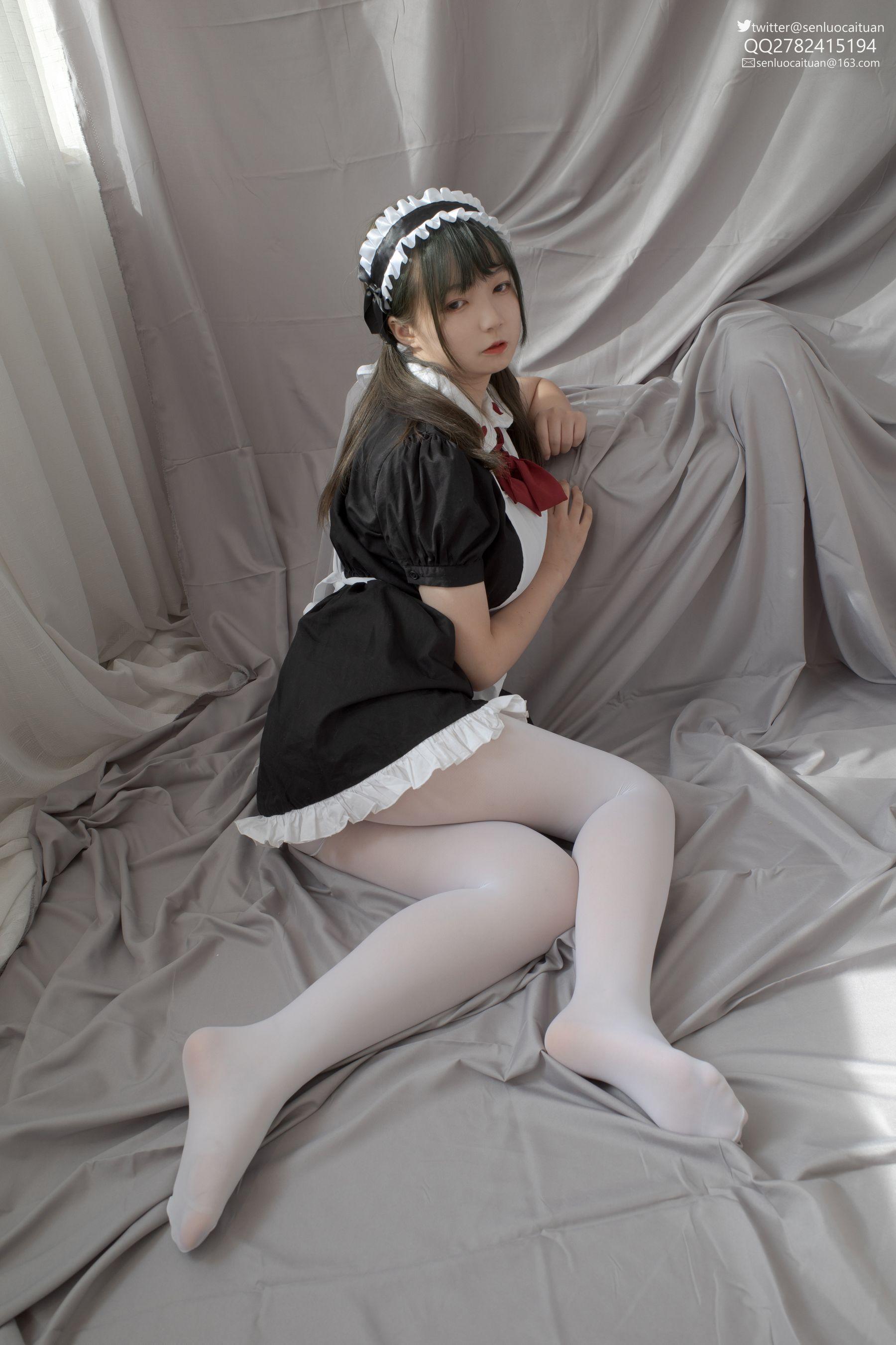 森萝财团 GG-002 离洛 黑白女仆 [101P]插图1