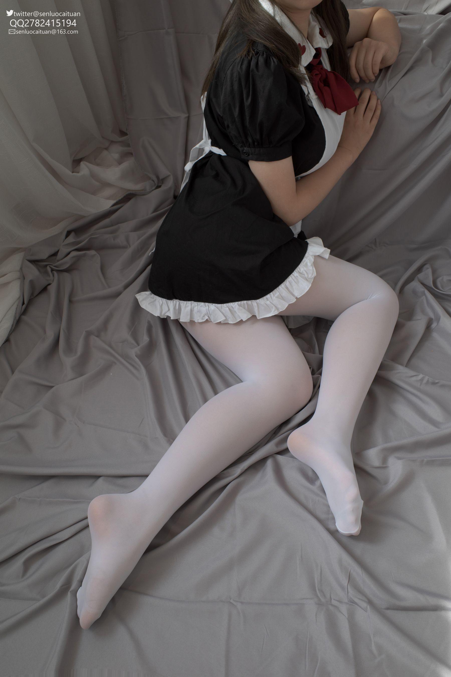 森萝财团 GG-002 离洛 黑白女仆 [101P]插图2