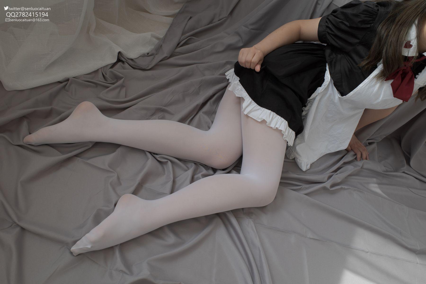 森萝财团 GG-002 离洛 黑白女仆 [101P]插图4