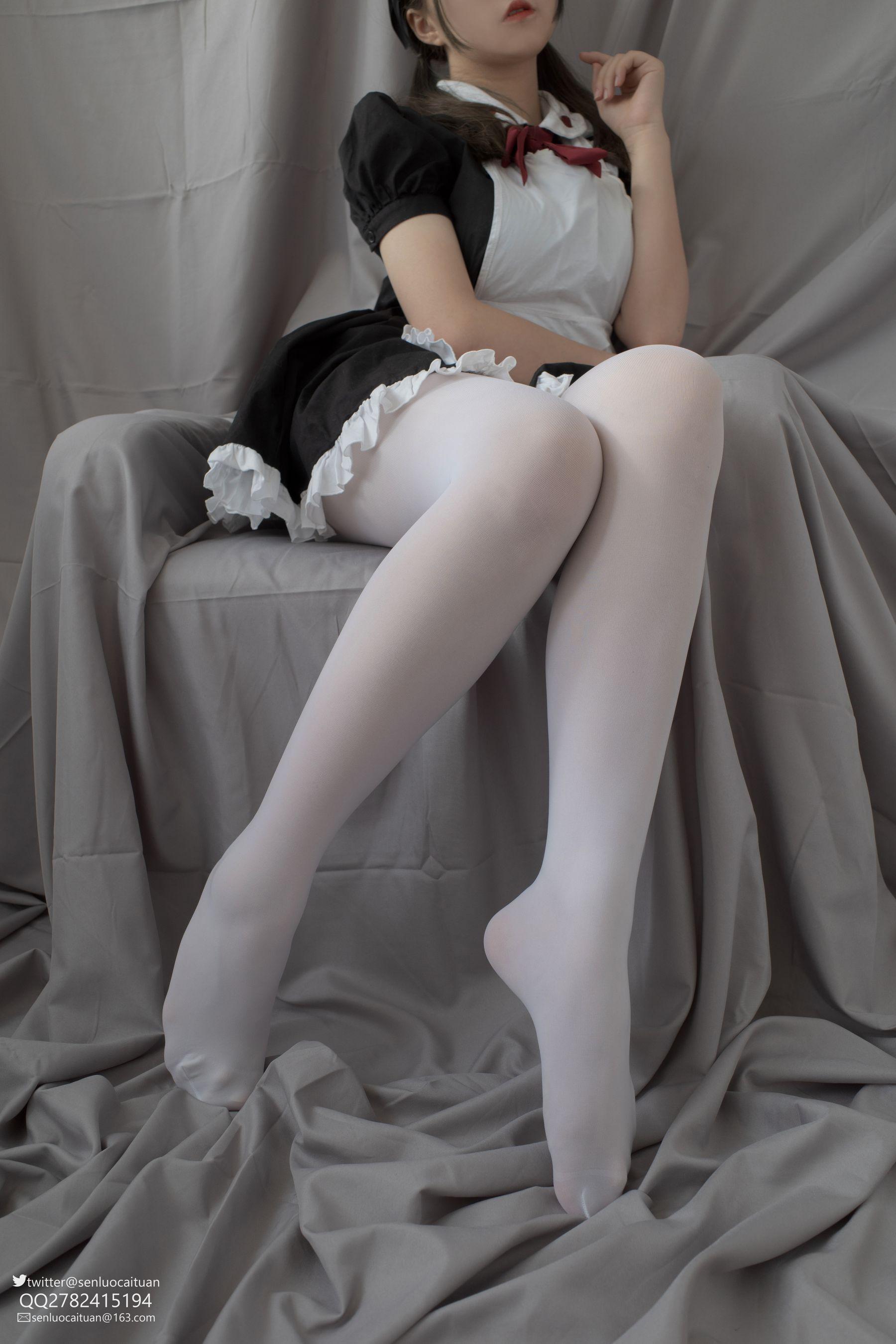 森萝财团 GG-002 离洛 黑白女仆 [101P]插图