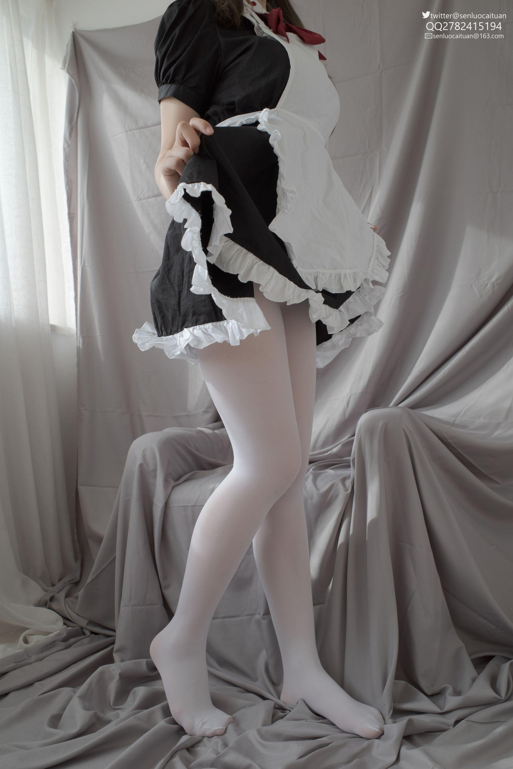 森萝财团 GG-002 离洛 黑白女仆 [101P]插图2