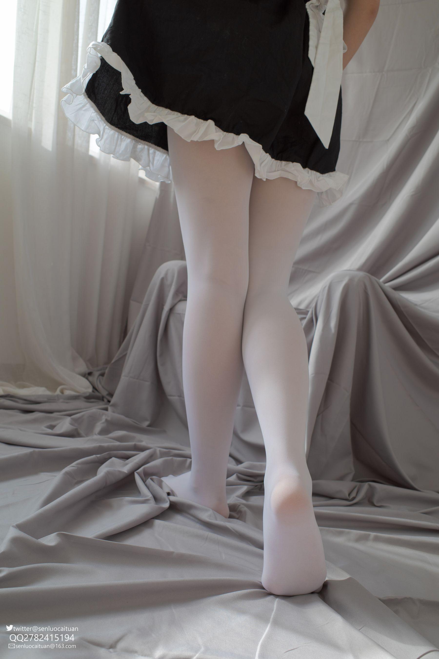 森萝财团 GG-002 离洛 黑白女仆 [101P]插图4