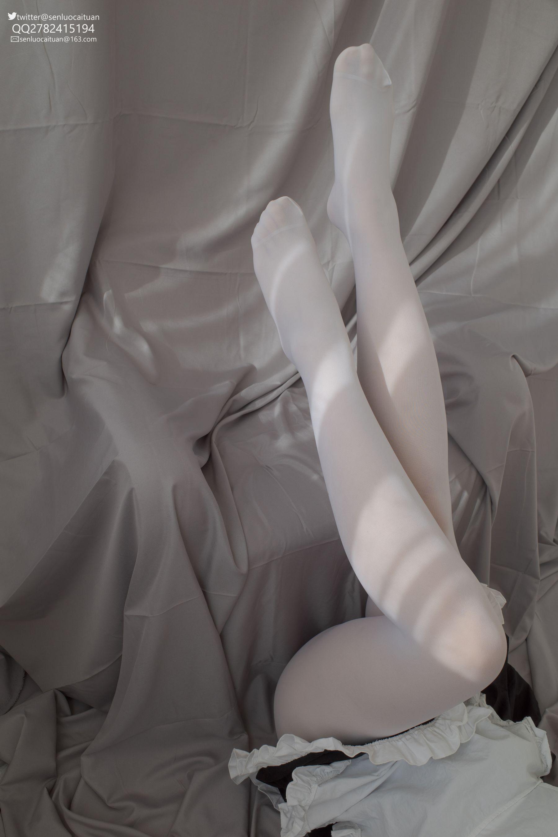 森萝财团 GG-002 离洛 黑白女仆 [101P]插图4