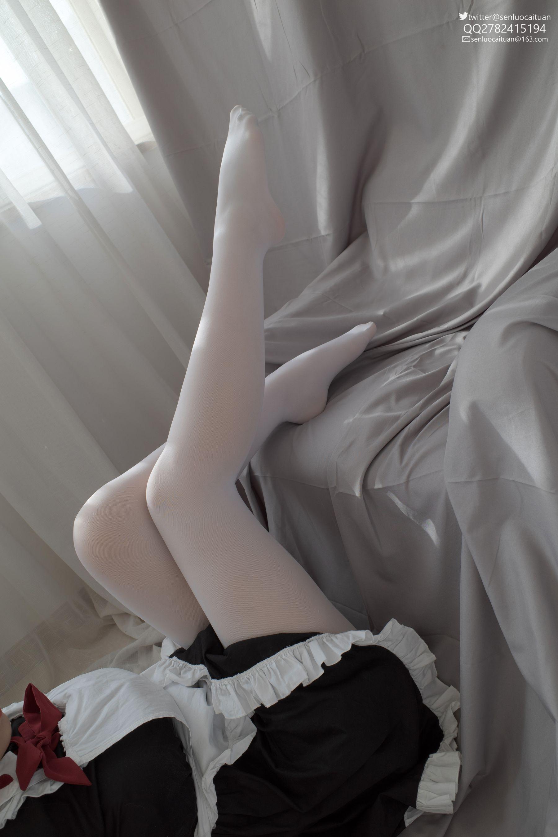 森萝财团 GG-002 离洛 黑白女仆 [101P]插图5