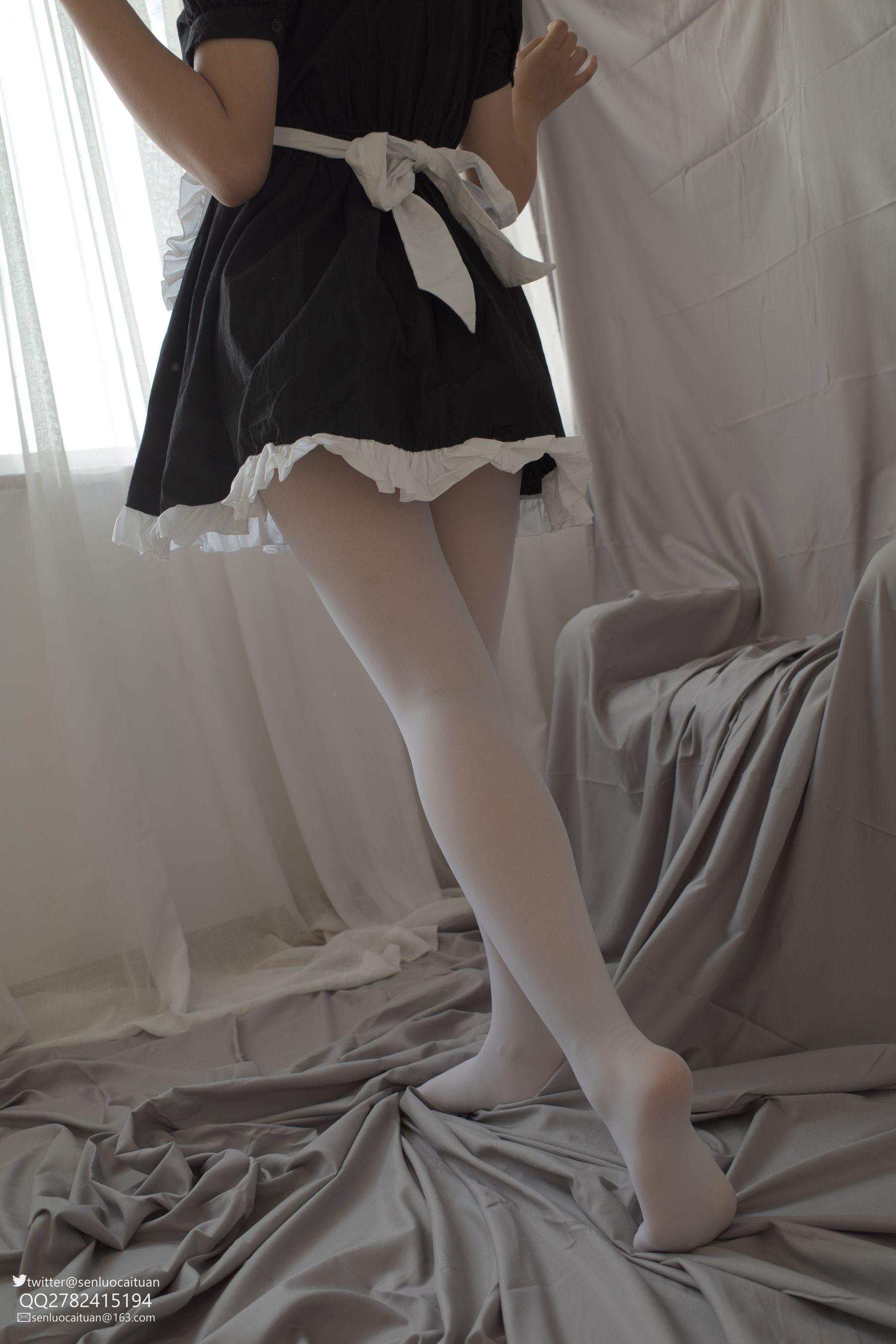 森萝财团 GG-002 离洛 黑白女仆 [101P]插图3