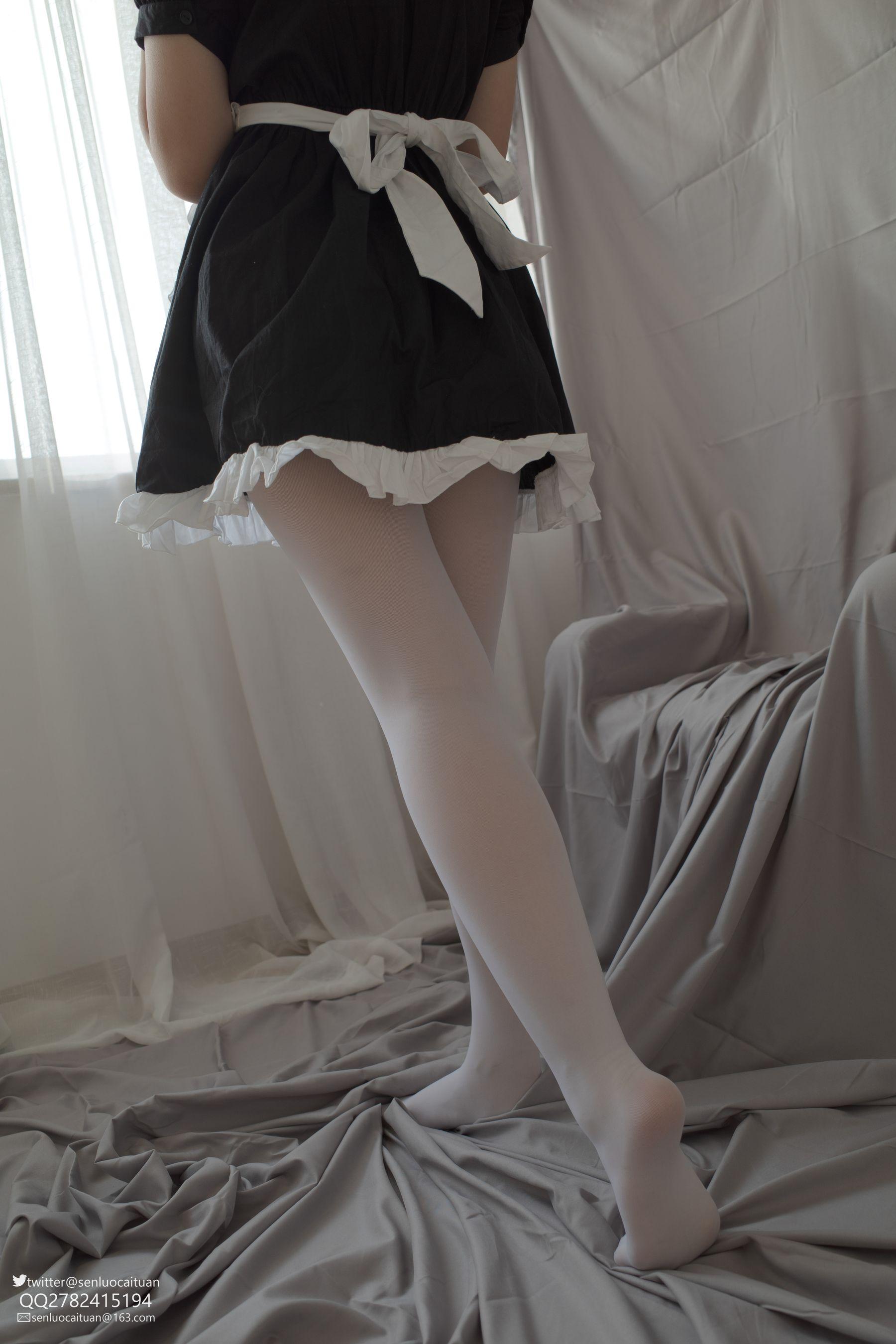 森萝财团 GG-002 离洛 黑白女仆 [101P]插图4