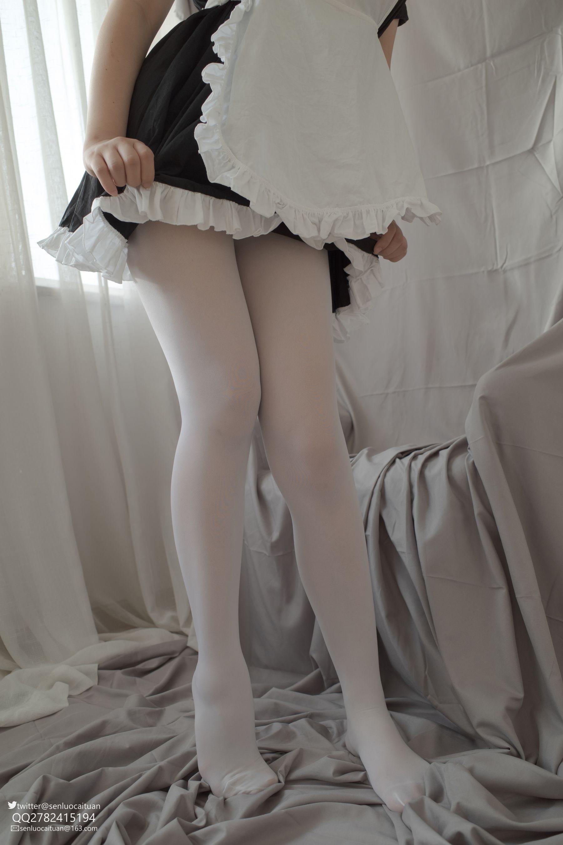 森萝财团 GG-002 离洛 黑白女仆 [101P]插图8