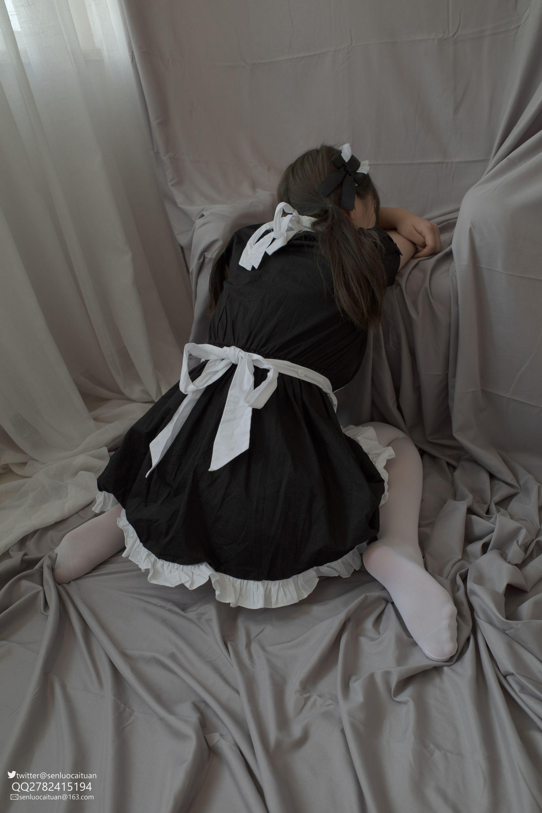 森萝财团 GG-002 离洛 黑白女仆 [101P]插图9