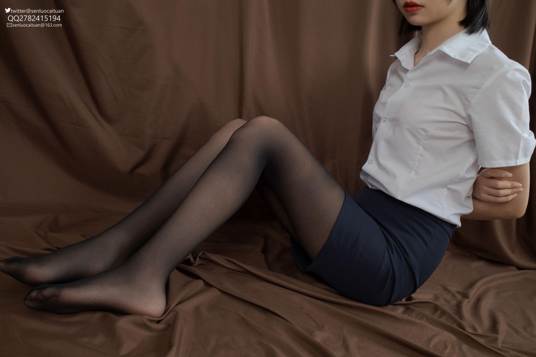 森萝财团 GG-004 匿名 ASMR 黑丝制服OL [115P]插图8