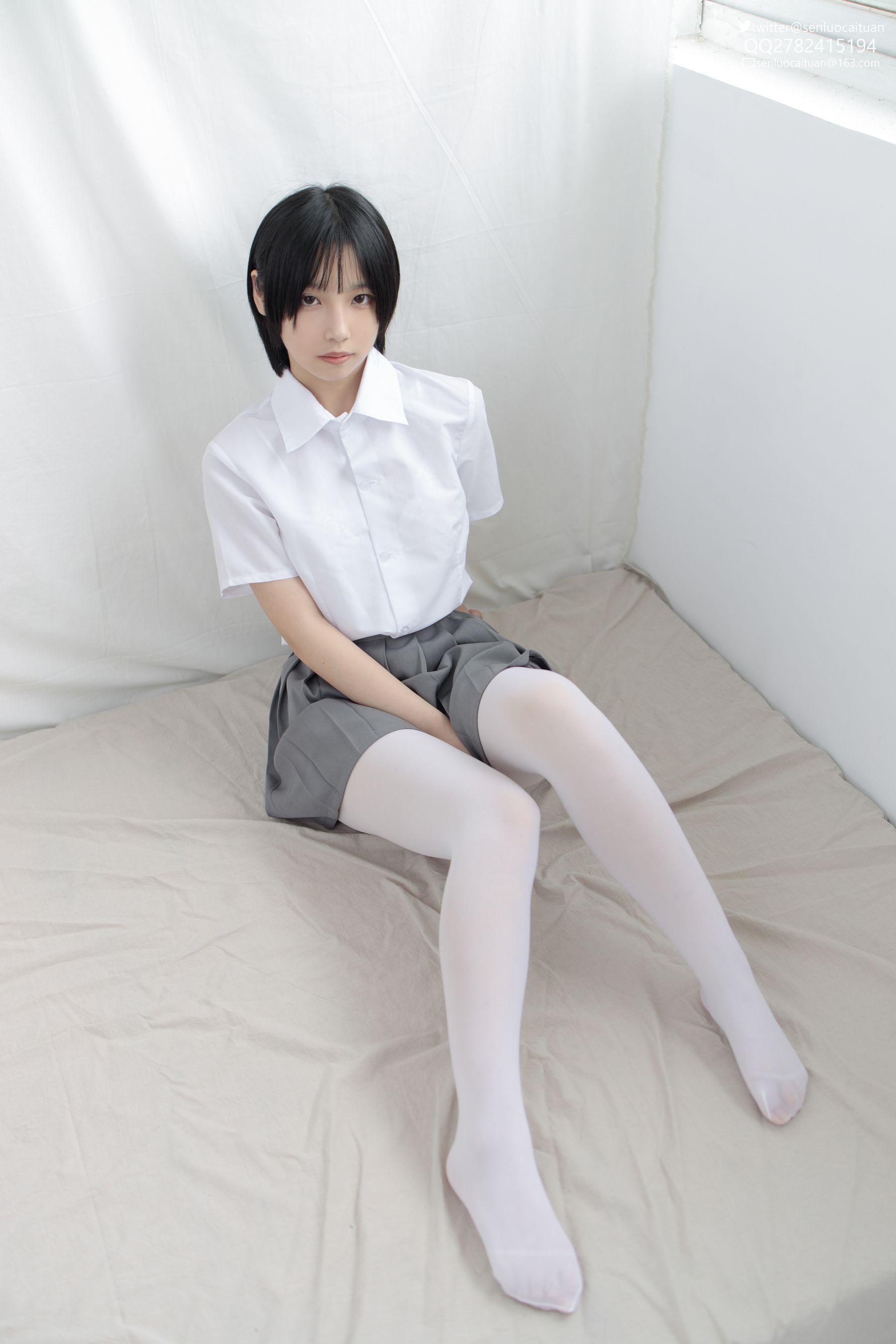 森萝财团 GG-003 希晨 JK制服 [96P]插图1