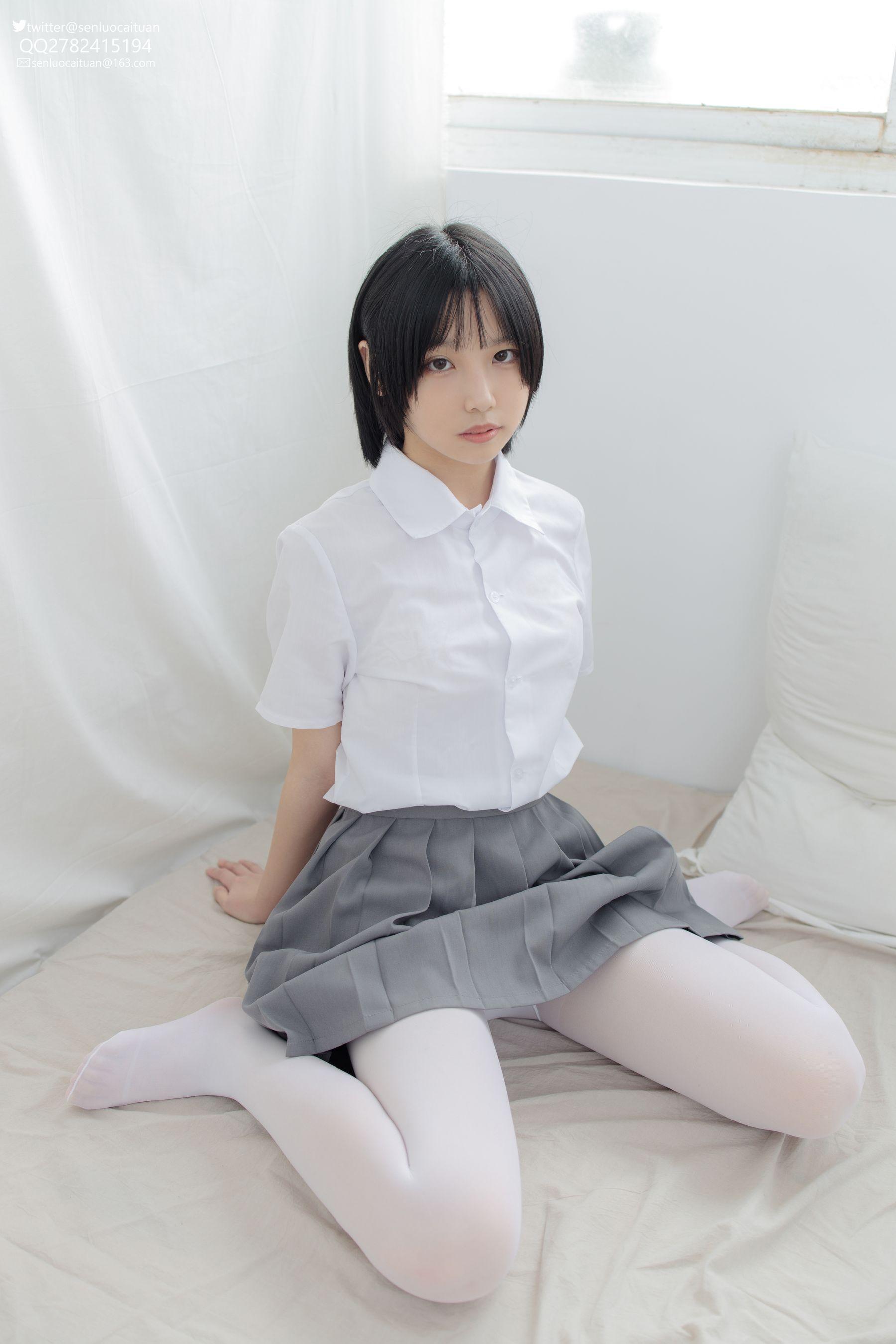 森萝财团 GG-003 希晨 JK制服 [96P]插图7