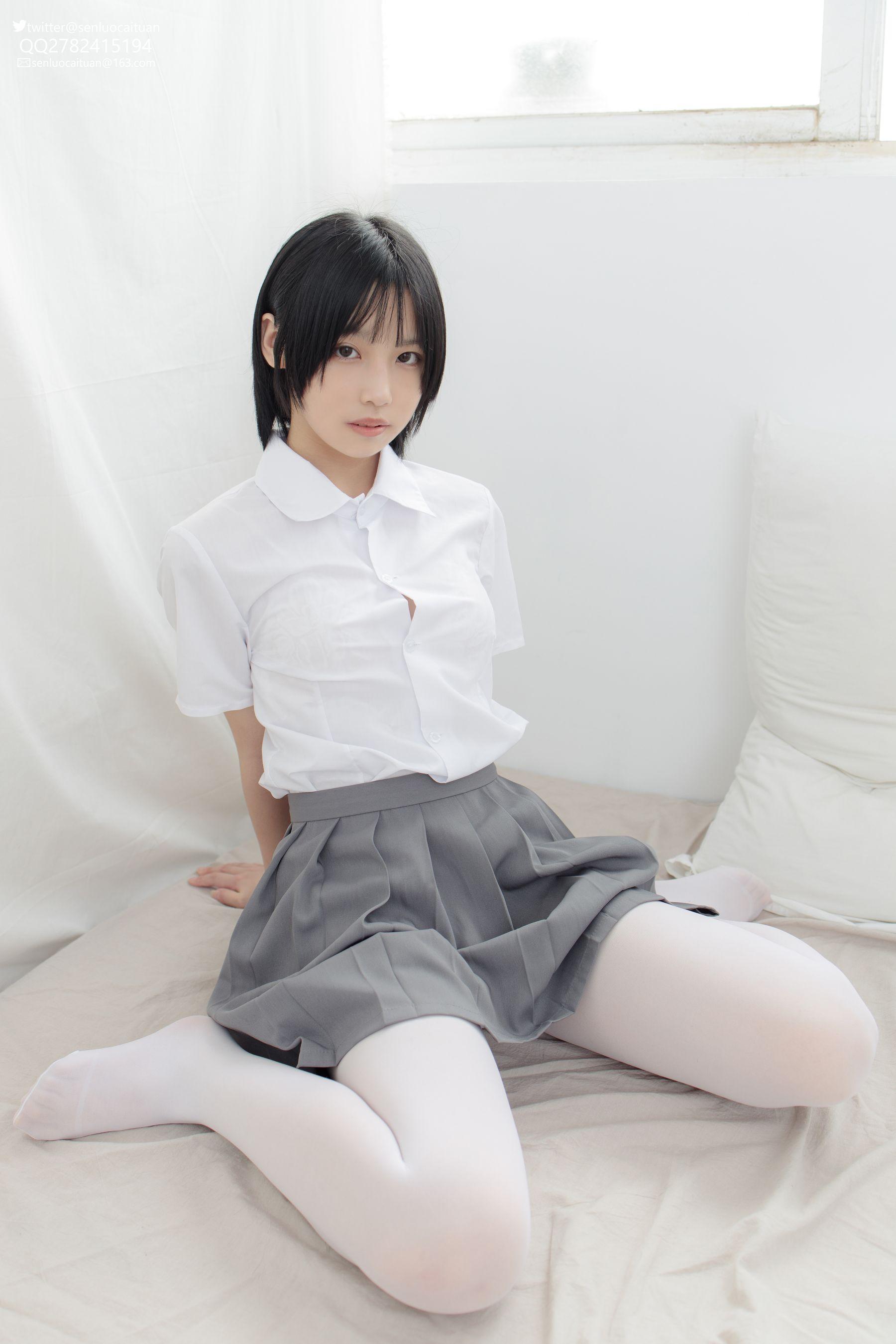 森萝财团 GG-003 希晨 JK制服 [96P]插图9