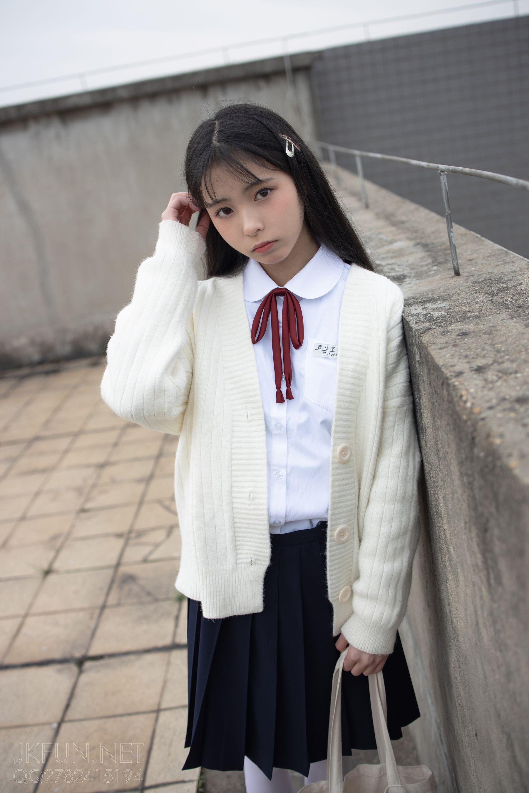 [森萝财团] JKFUN-001 甜米 纯纯的白丝学妹 [127P]插图1