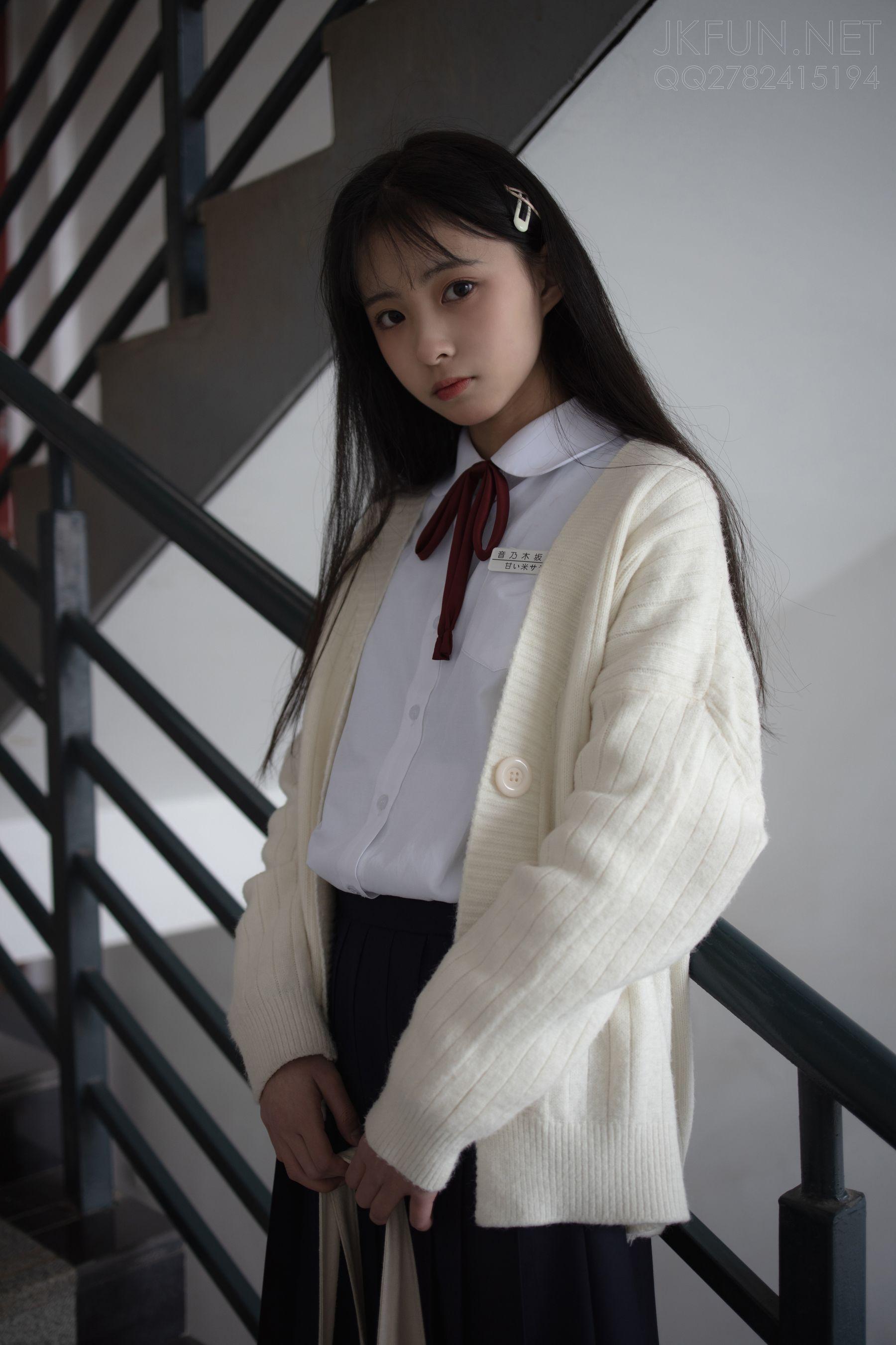[森萝财团] JKFUN-001 甜米 纯纯的白丝学妹 [127P]插图4