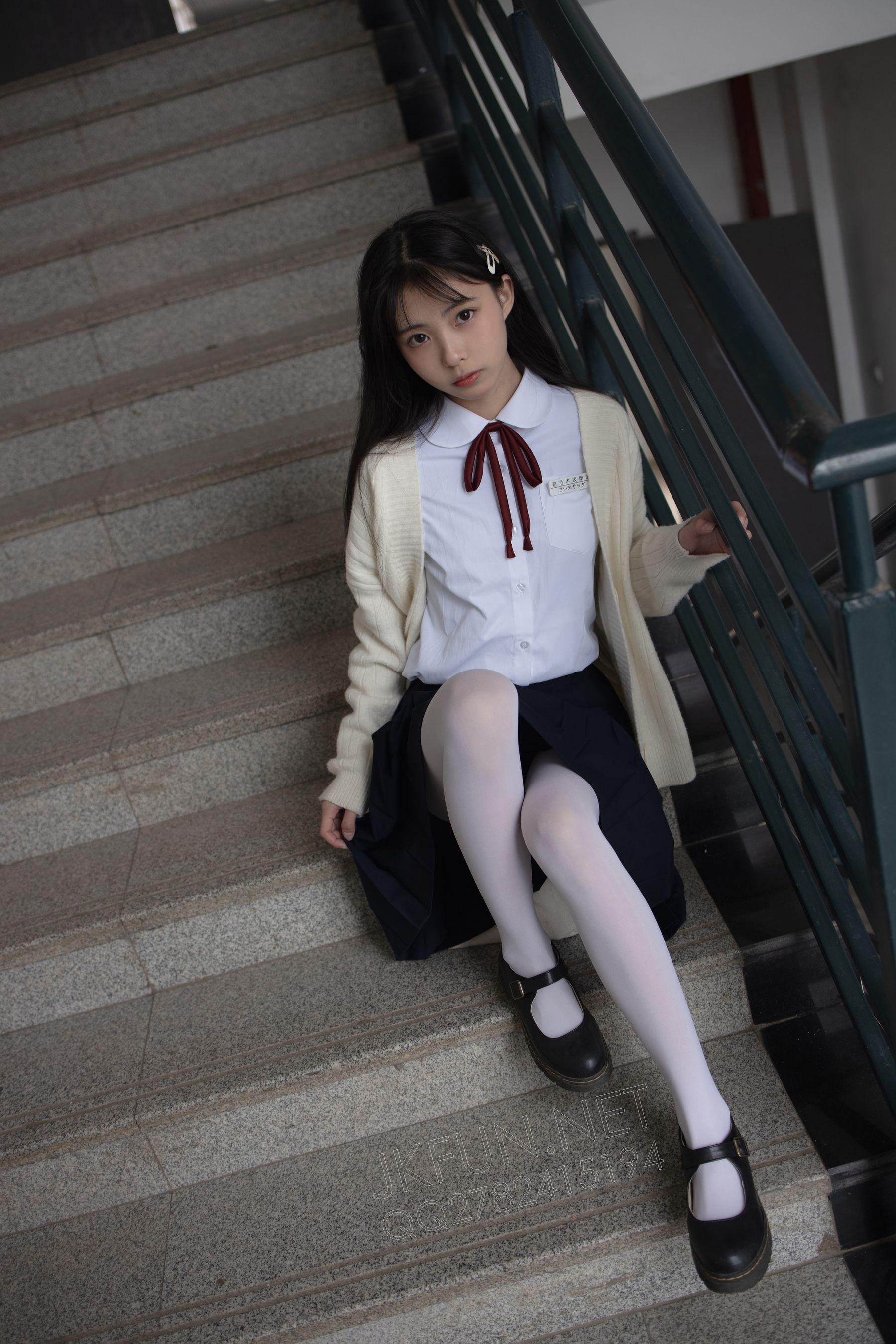 [森萝财团] JKFUN-001 甜米 纯纯的白丝学妹 [127P]插图6