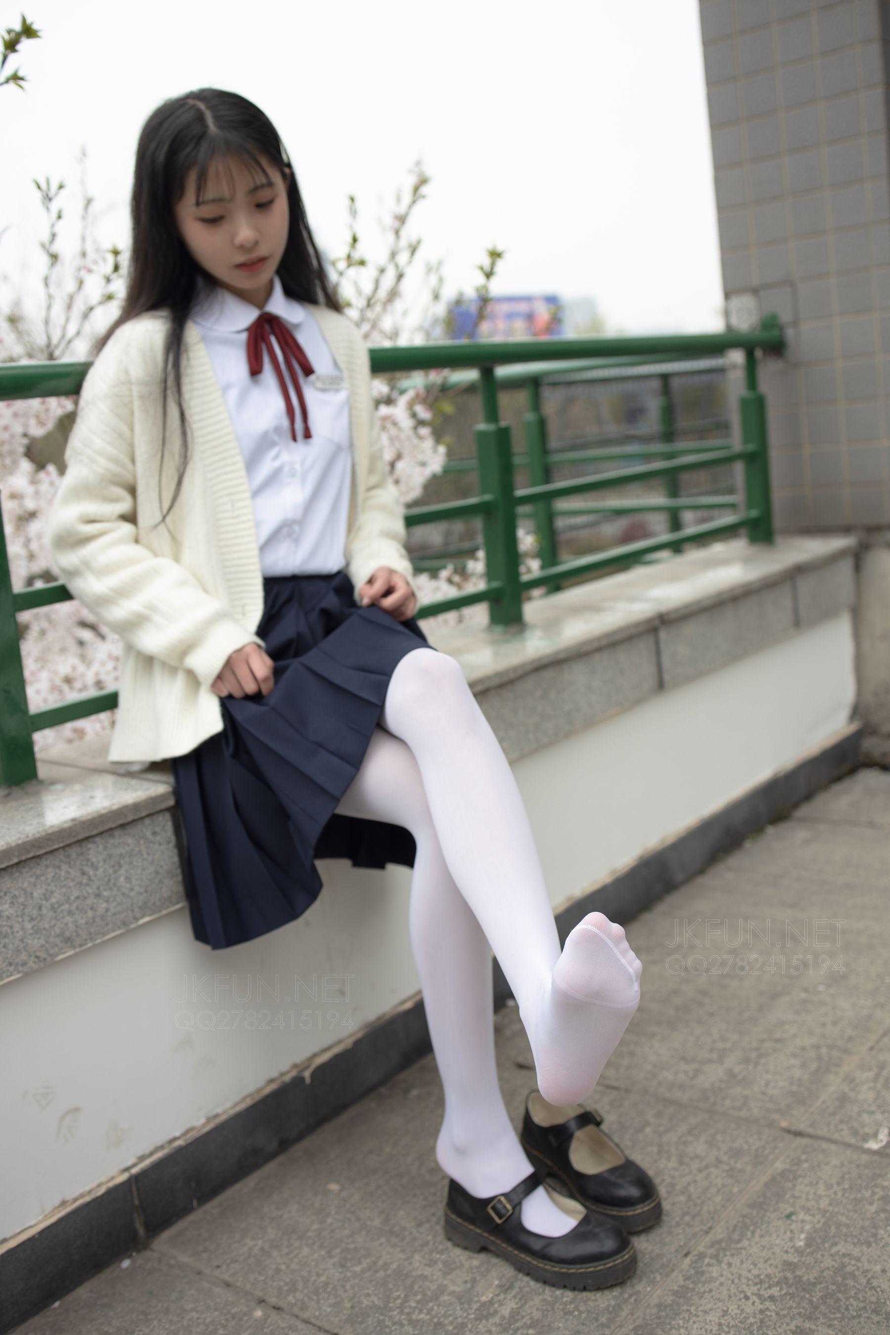 [森萝财团] JKFUN-001 甜米 纯纯的白丝学妹 [127P]插图8