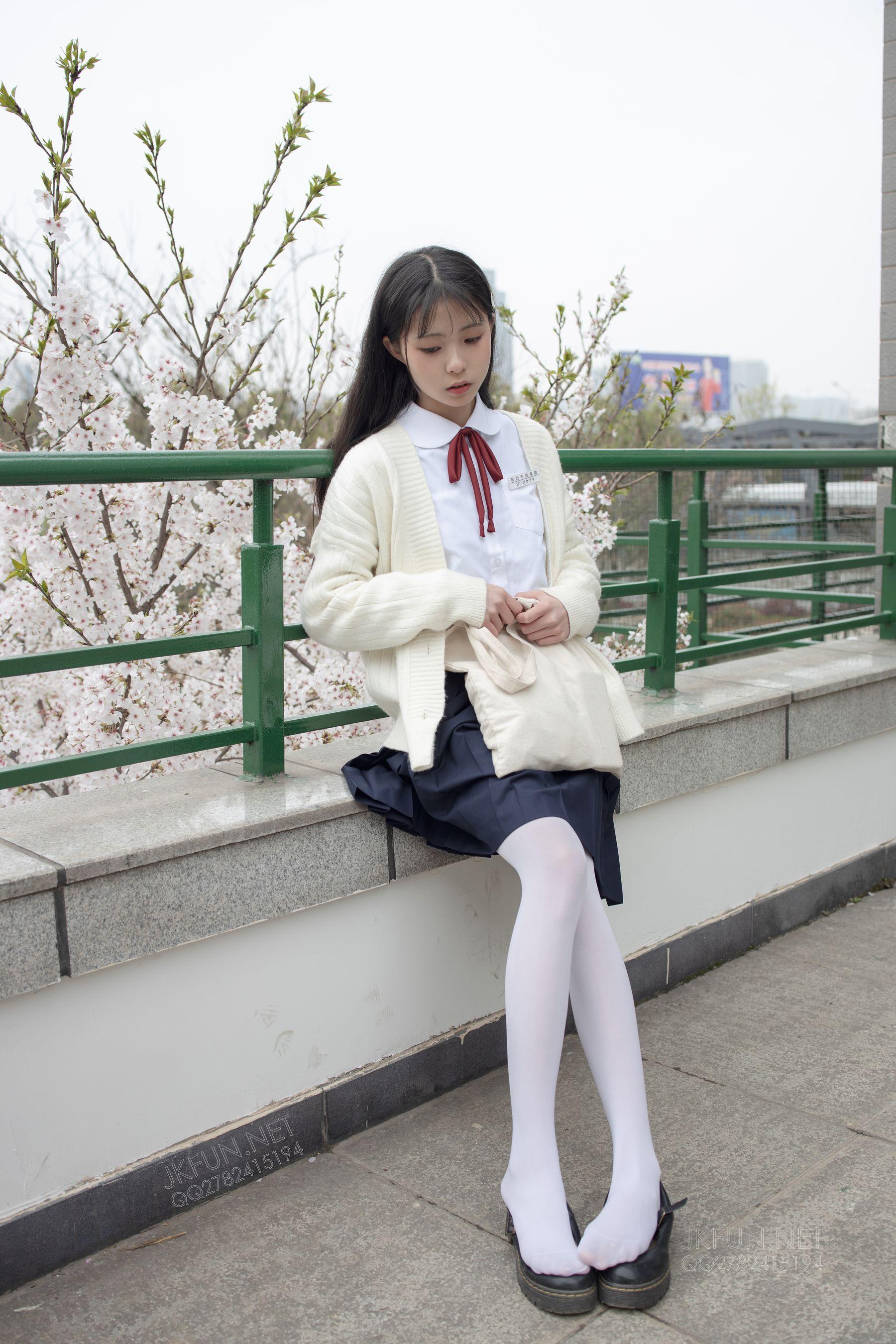 [森萝财团] JKFUN-001 甜米 纯纯的白丝学妹 [127P]插图7