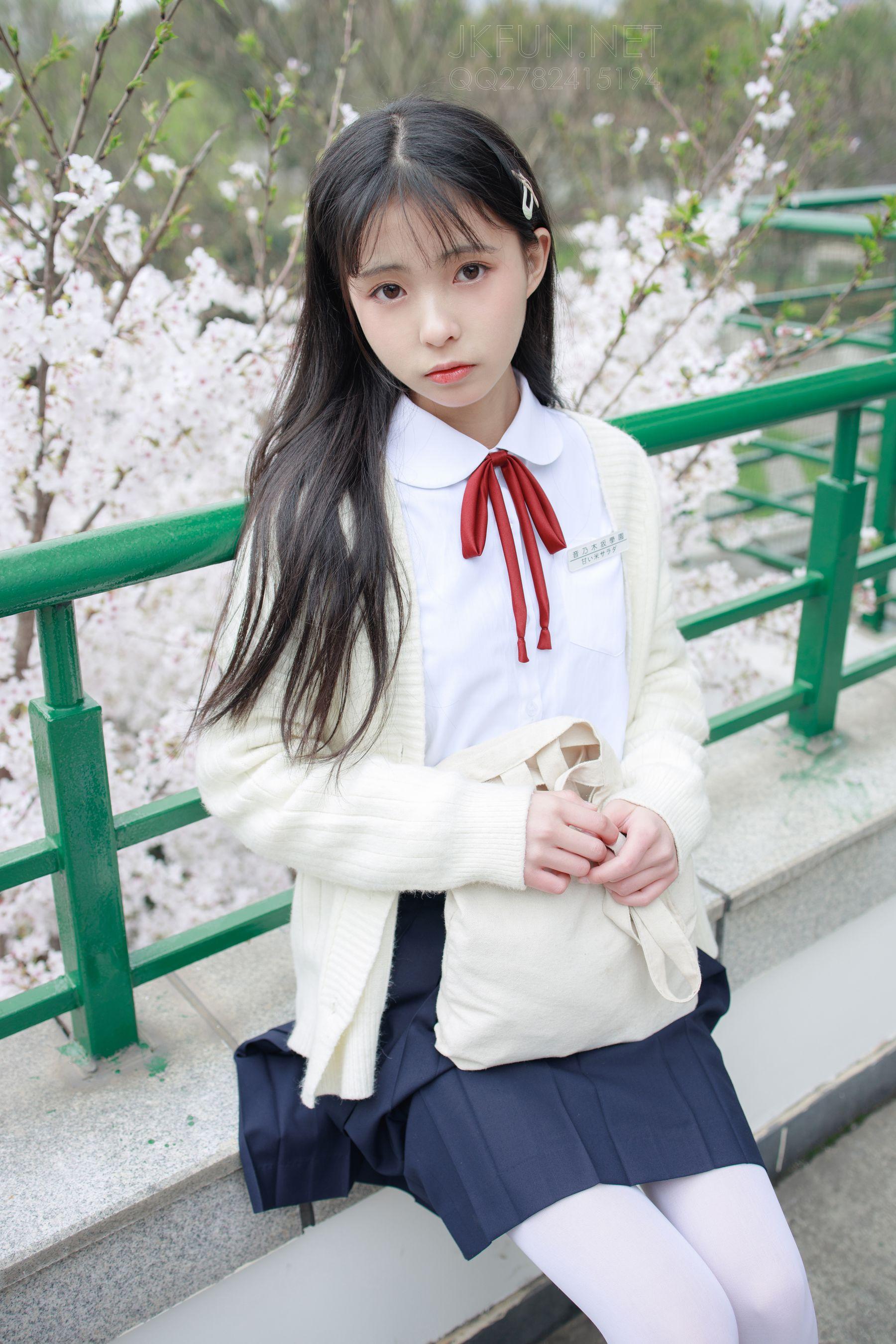 [森萝财团] JKFUN-001 甜米 纯纯的白丝学妹 [127P]插图9