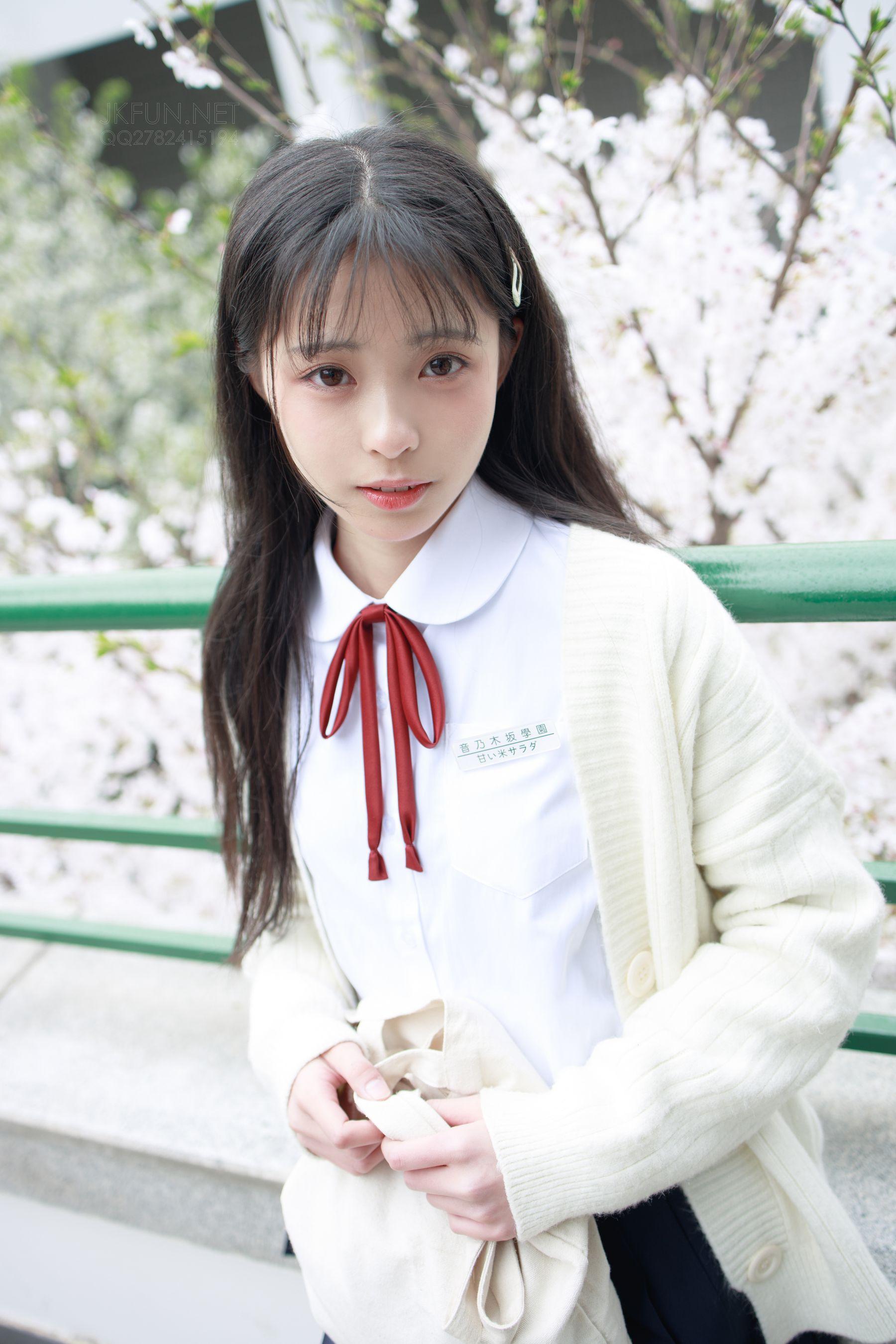 [森萝财团] JKFUN-001 甜米 纯纯的白丝学妹 [127P]插图1